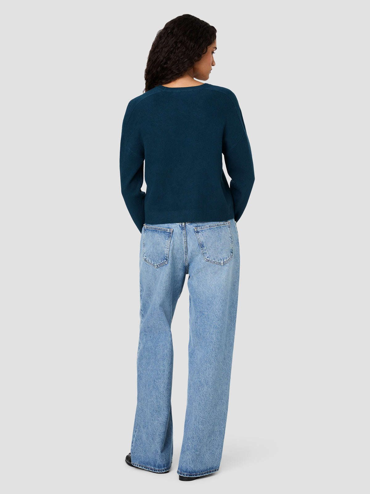 BABYSOFT OVERSIZED CREW NECK PULLOVER SWEATER VIEW 4 | New Arrivals BABYSOFT OVERSIZED CREW NECK PULLOVER SWEATER VIEW 4 | New Arrivals