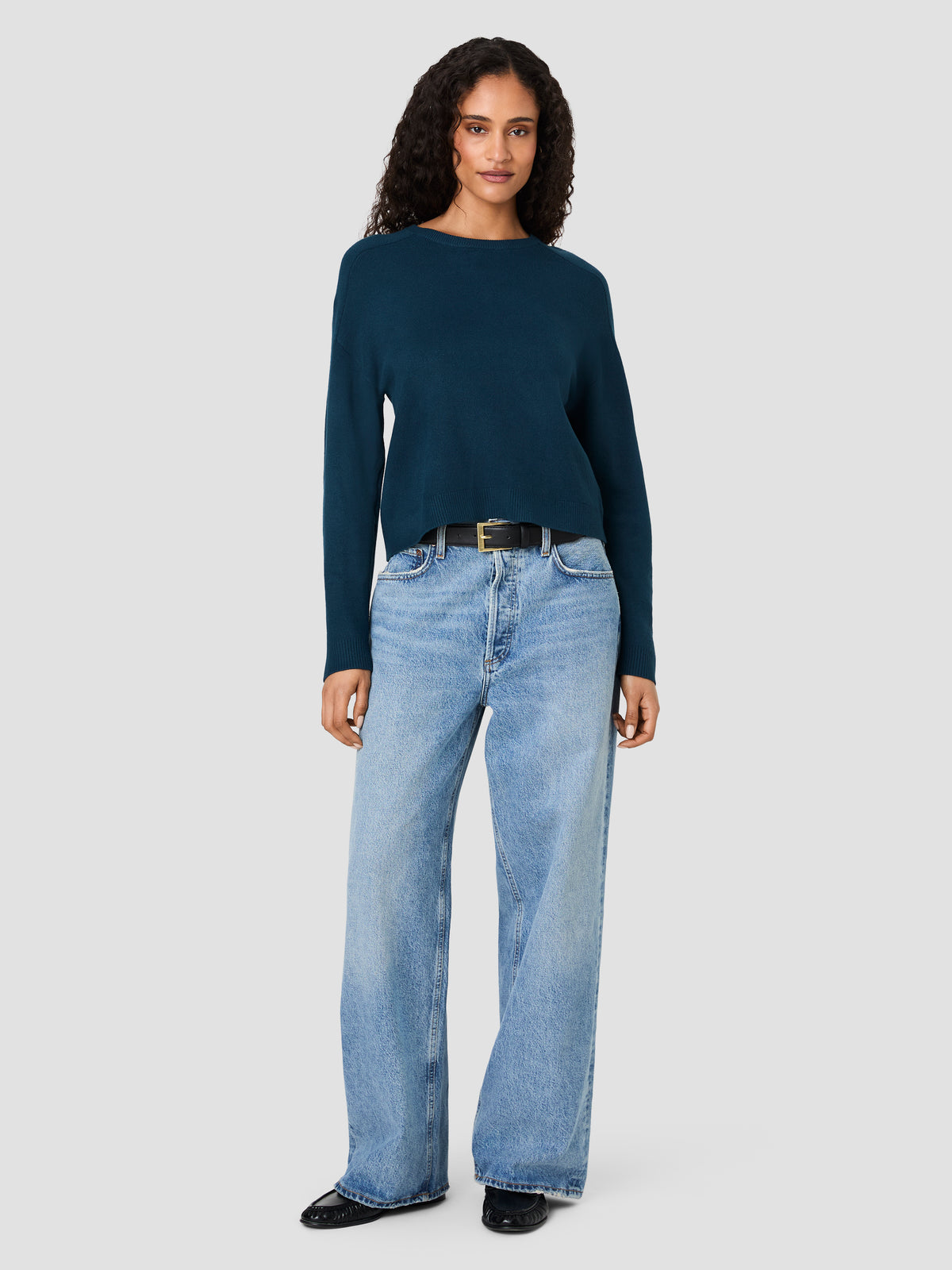 BABYSOFT OVERSIZED CREW NECK PULLOVER SWEATER VIEW 6 | New Arrivals BABYSOFT OVERSIZED CREW NECK PULLOVER SWEATER VIEW 6 | New Arrivals