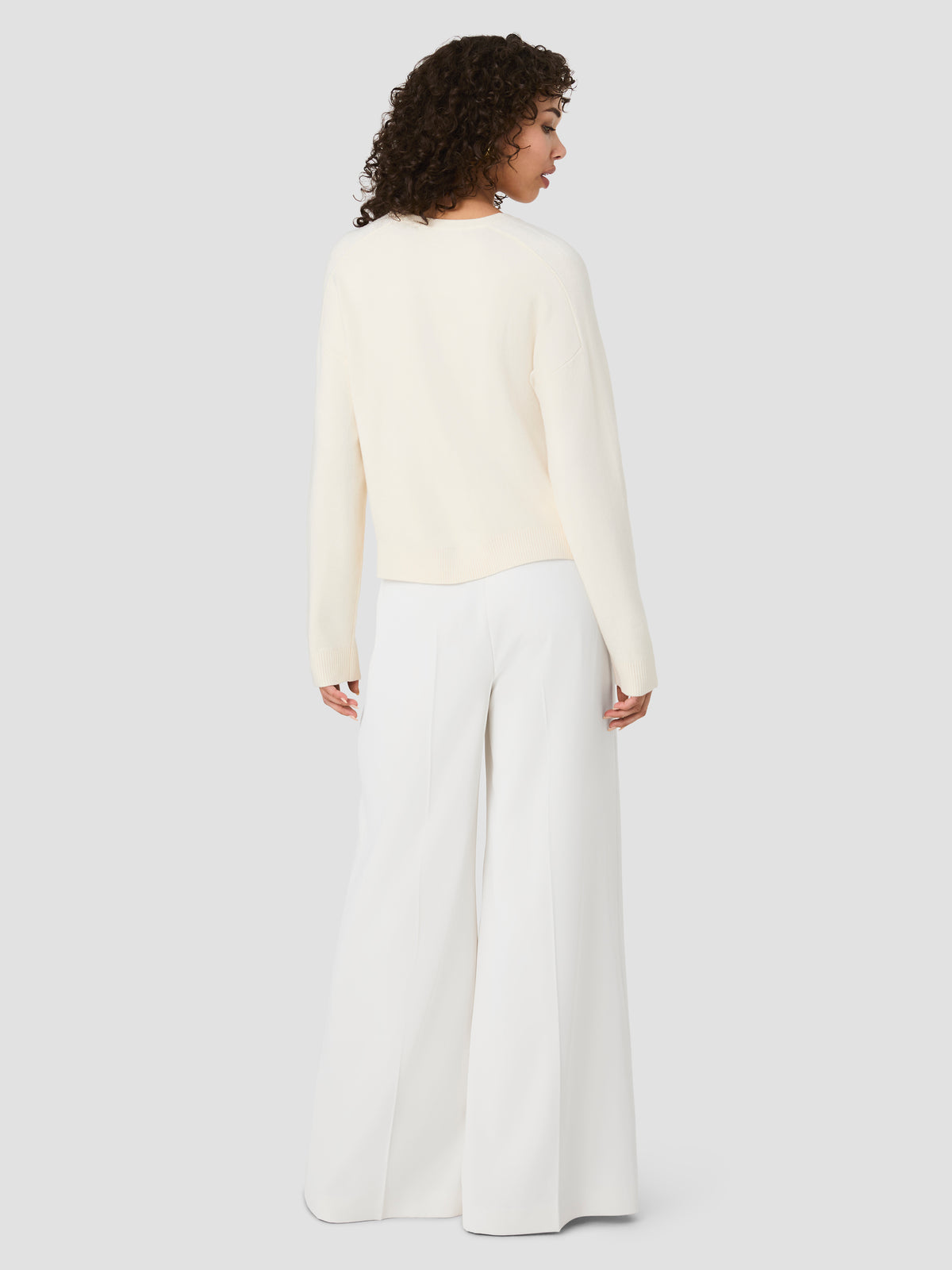BABYSOFT OVERSIZED CREW NECK PULLOVER SWEATER VIEW 4 BABYSOFT OVERSIZED CREW NECK PULLOVER SWEATER VIEW 4