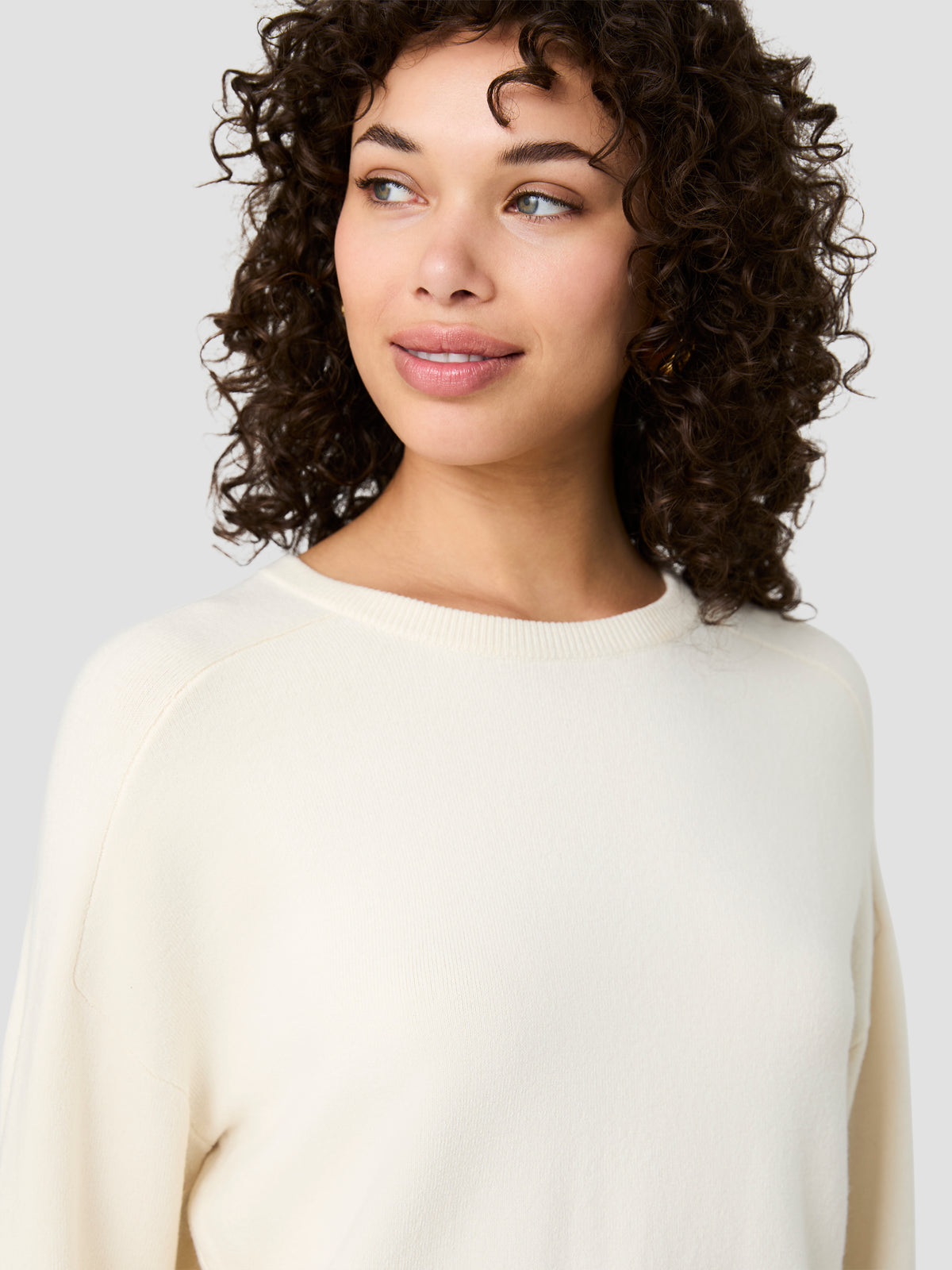 BABYSOFT OVERSIZED CREW NECK PULLOVER SWEATER VIEW 3 BABYSOFT OVERSIZED CREW NECK PULLOVER SWEATER VIEW 3
