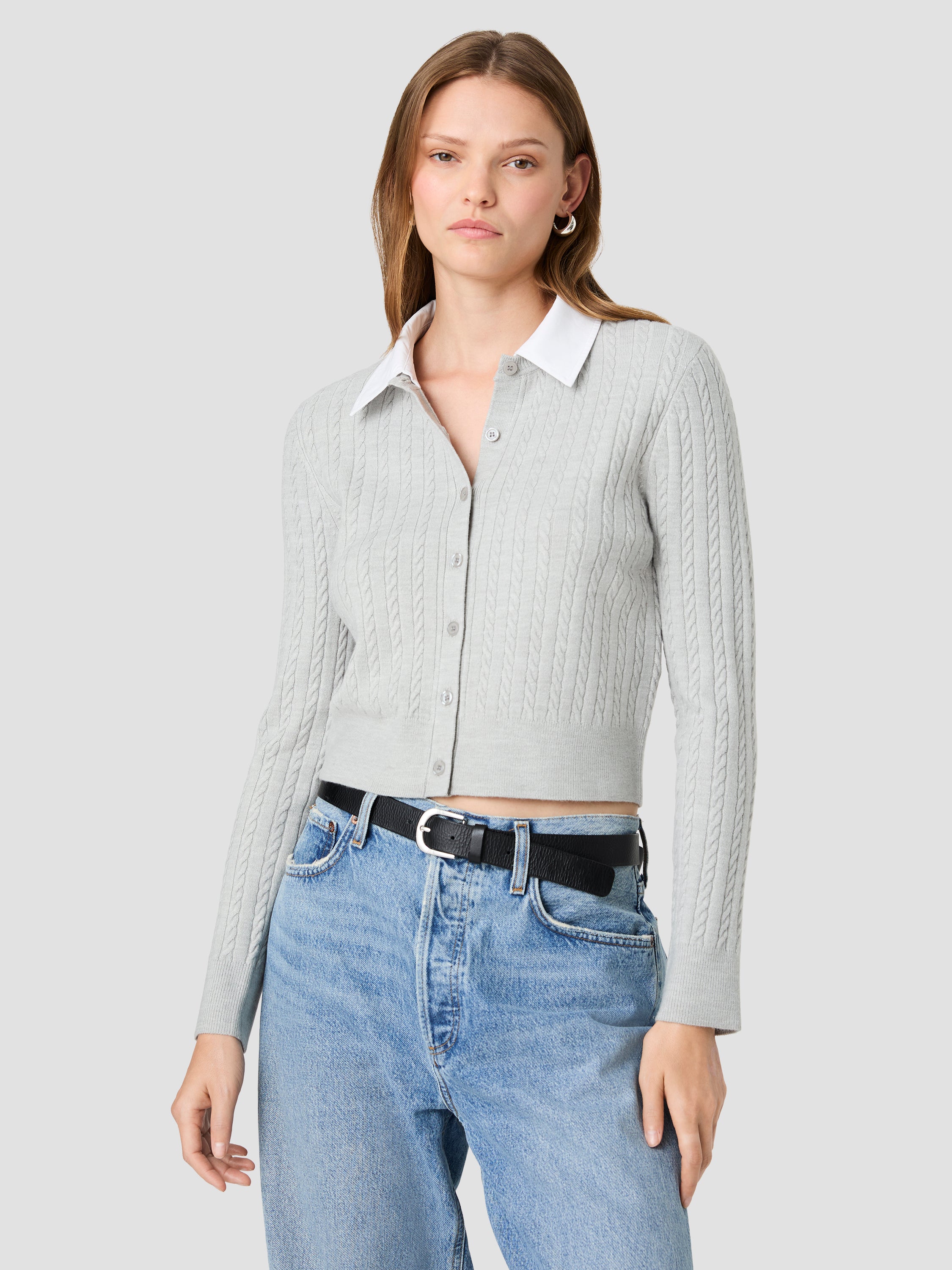 BABYSOFT CABLE POPLIN LONG SLEEVE TOP View 2 | Products BABYSOFT CABLE POPLIN LONG SLEEVE TOP View 2 | Products