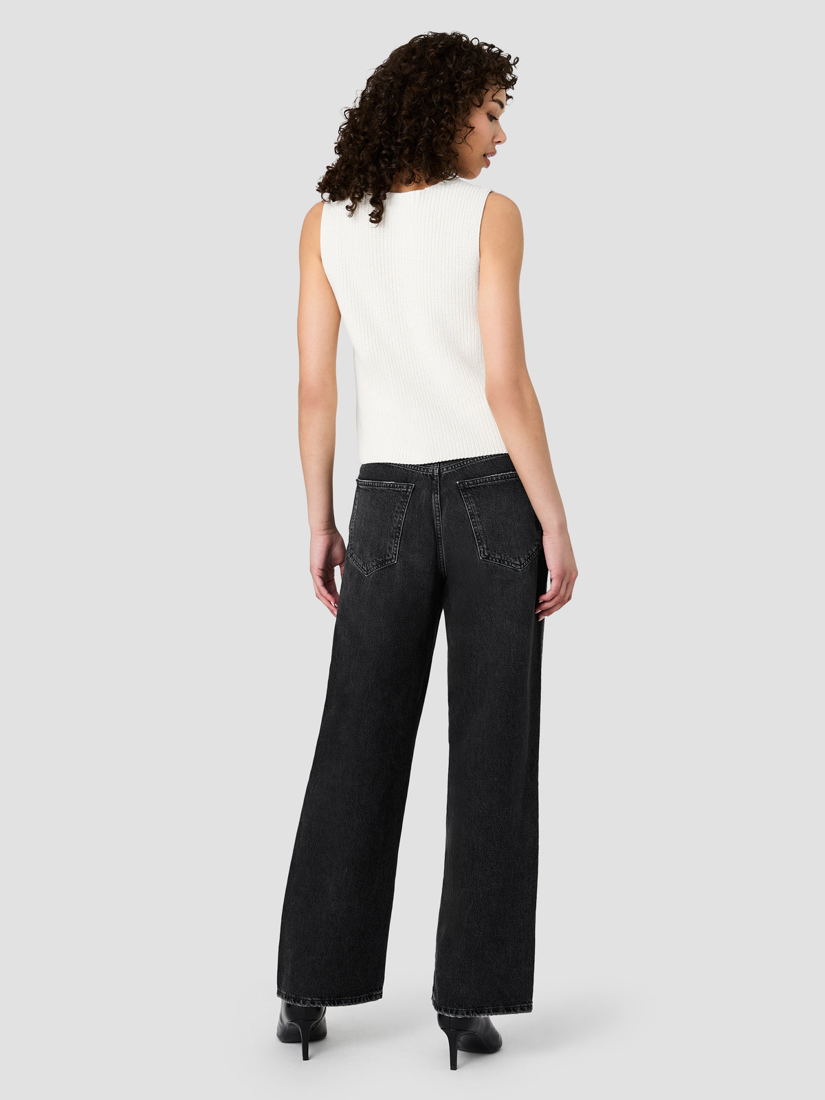 MOZART V-NECK RIB KNIT VEST VIEW 4 | New Arrivals MOZART V-NECK RIB KNIT VEST VIEW 4 | New Arrivals