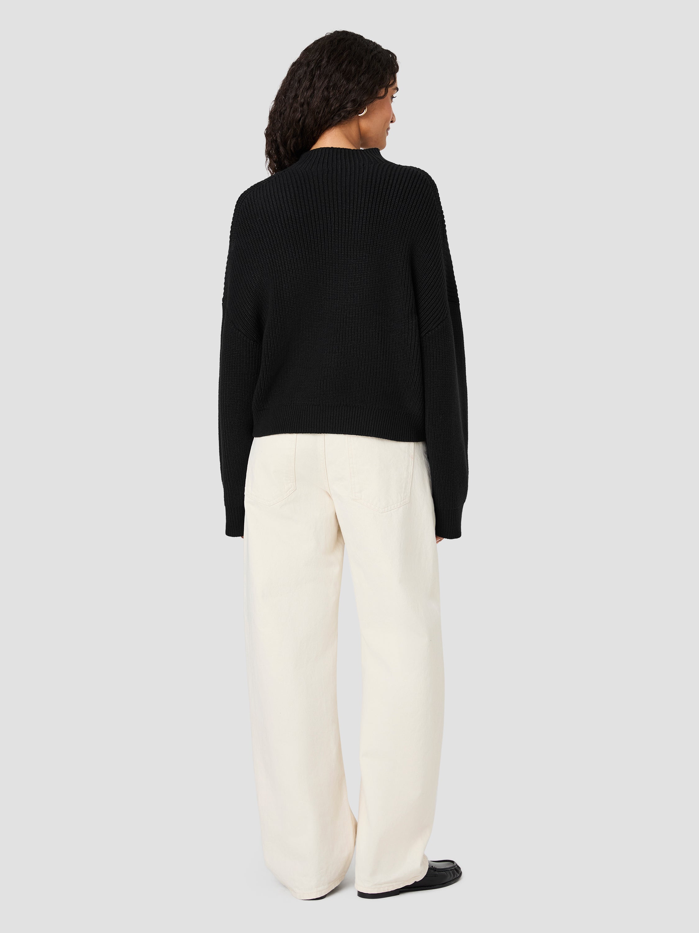 BABYSOFT MOCKNECK RIB PULLOVER SWEATER VIEW 4 | New Arrivals BABYSOFT MOCKNECK RIB PULLOVER SWEATER VIEW 4 | New Arrivals