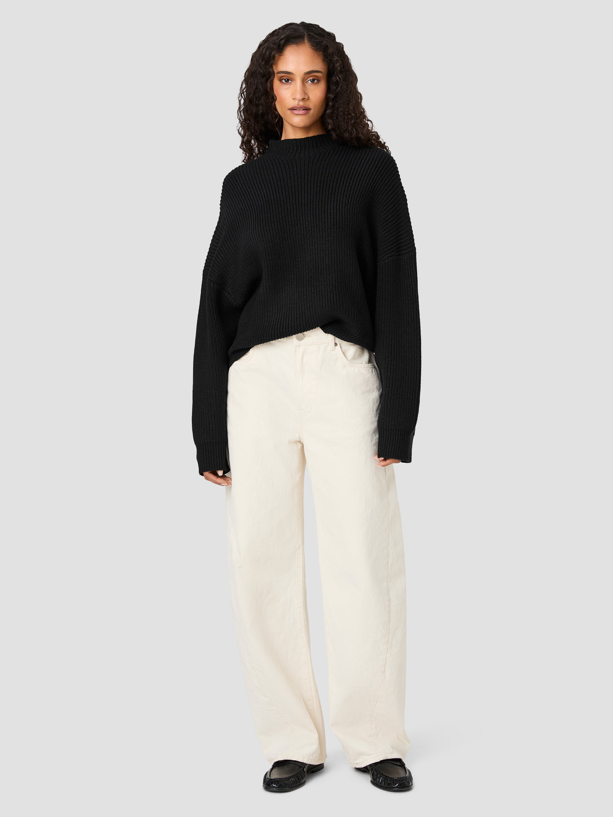 BABYSOFT MOCKNECK RIB PULLOVER SWEATER VIEW 6 | New Arrivals BABYSOFT MOCKNECK RIB PULLOVER SWEATER VIEW 6 | New Arrivals