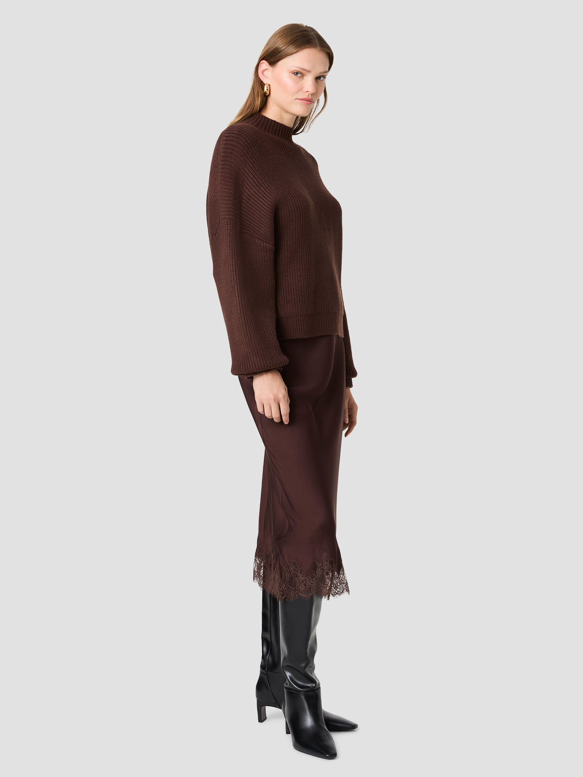 BABYSOFT MOCKNECK RIB PULLOVER SWEATER VIEW 5 | New Arrivals BABYSOFT MOCKNECK RIB PULLOVER SWEATER VIEW 5 | New Arrivals