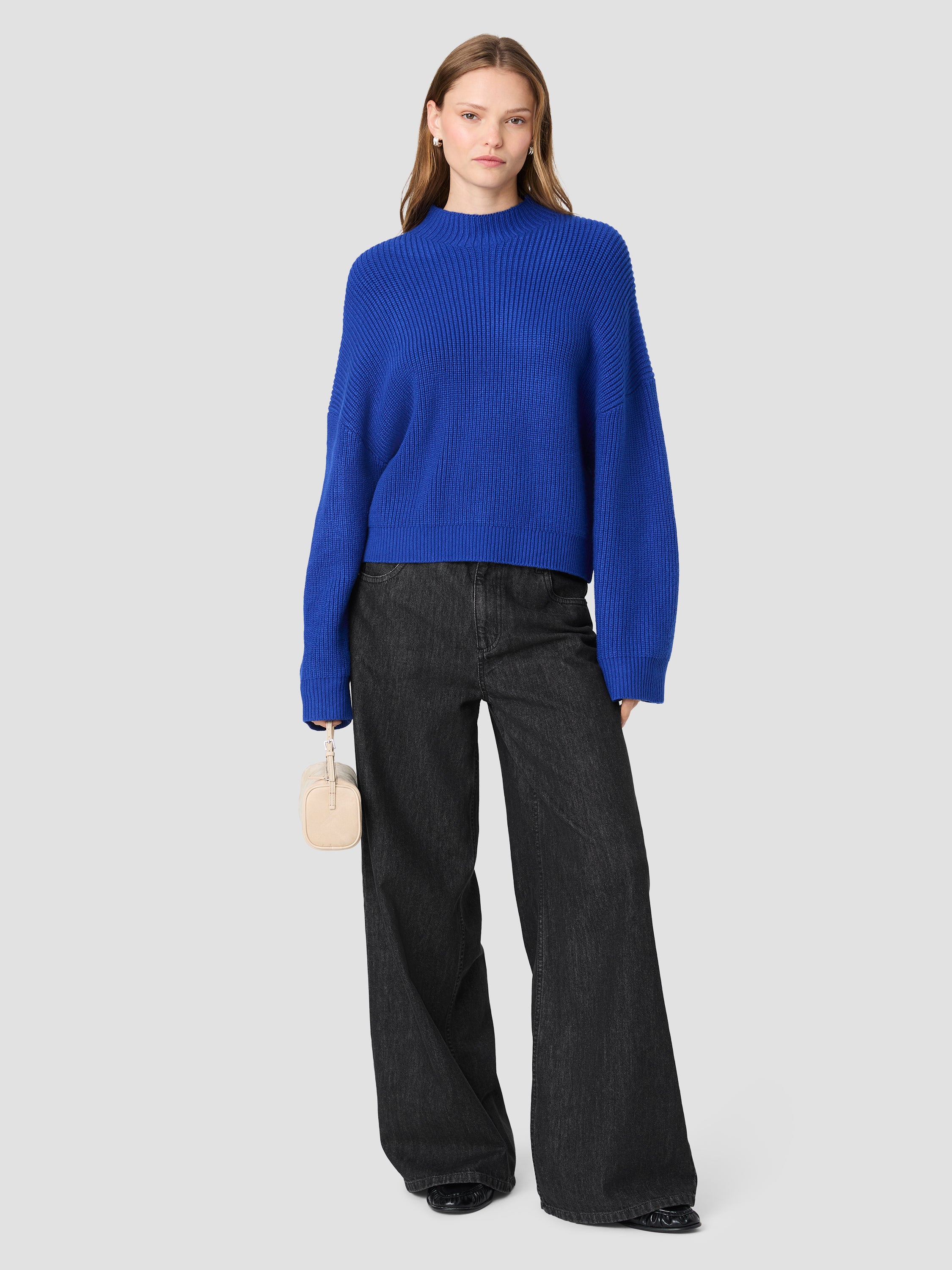 BABYSOFT MOCKNECK RIB PULLOVER SWEATER View 1 | Products BABYSOFT MOCKNECK RIB PULLOVER SWEATER View 1 | Products
