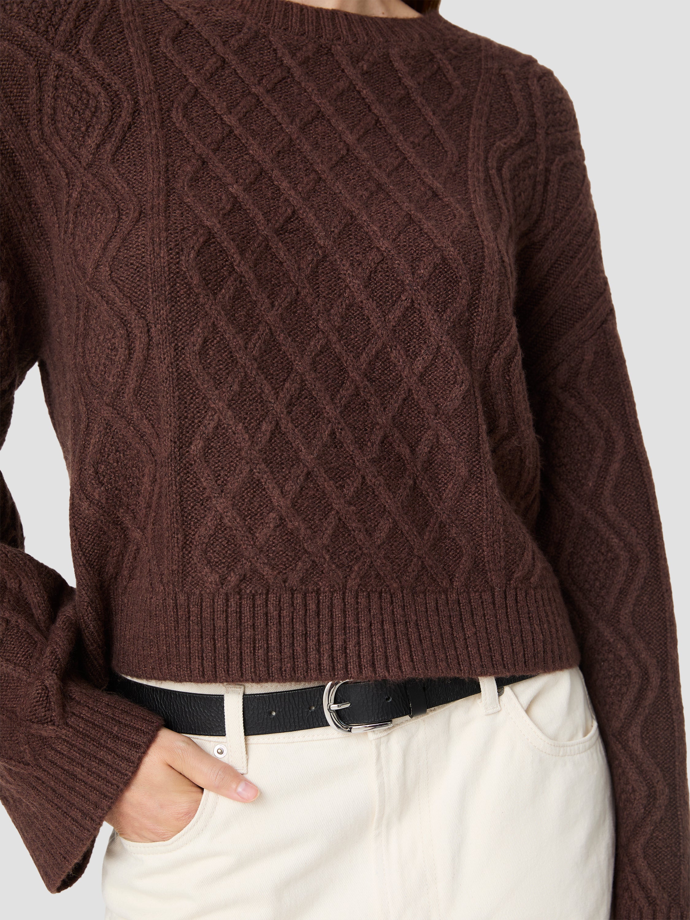 WESLEY KNIT CABLE PULLOVER SWEATER VIEW 3 | Sweaters & Knits WESLEY KNIT CABLE PULLOVER SWEATER VIEW 3 | Sweaters & Knits