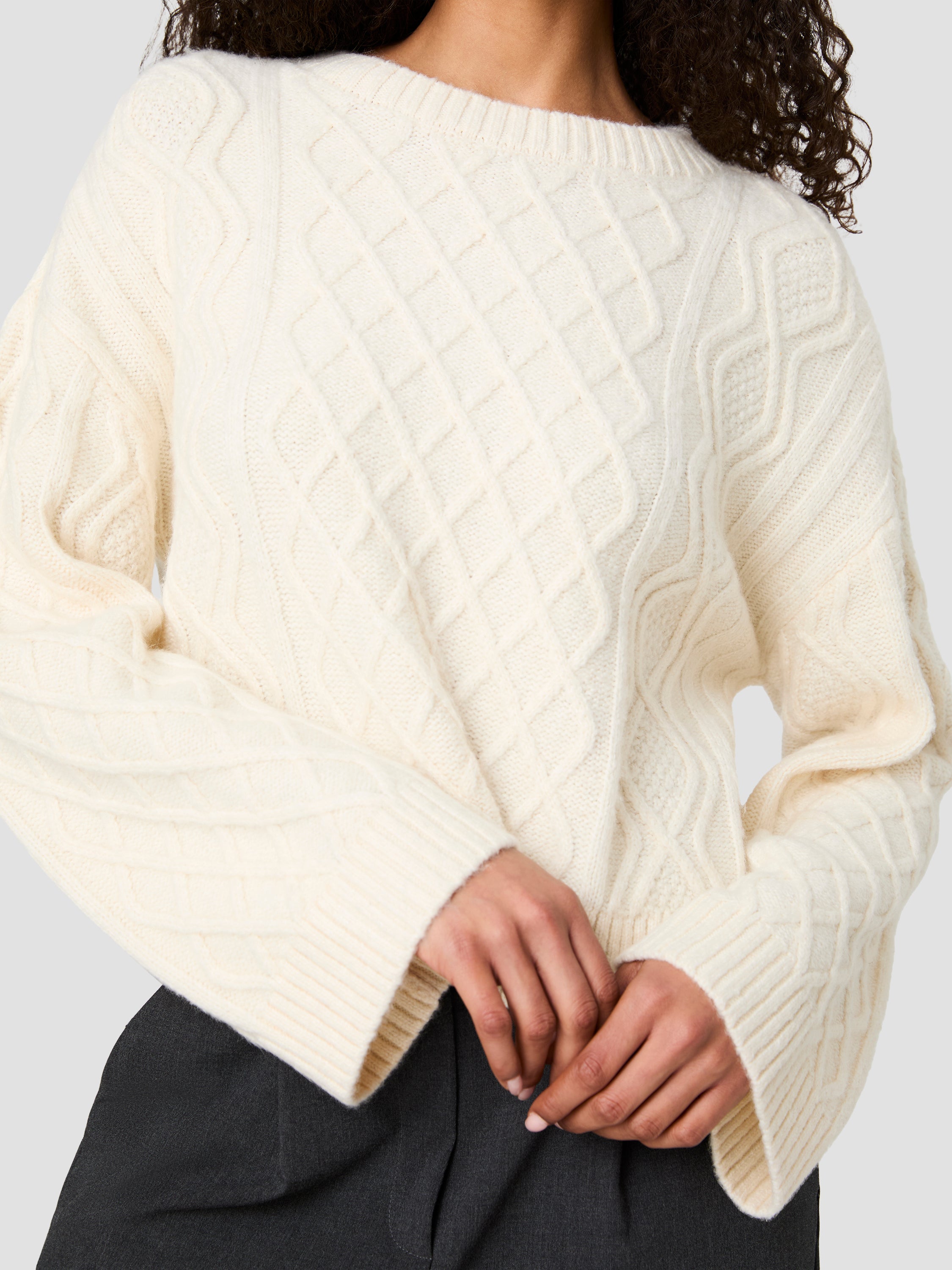 WESLEY KNIT CABLE PULLOVER SWEATER VIEW 3 | New Arrivals WESLEY KNIT CABLE PULLOVER SWEATER VIEW 3 | New Arrivals
