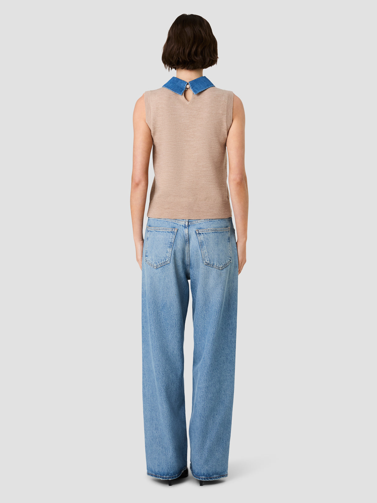 BABYSOFT COLLARED KNIT VEST VIEW 4 | New Arrivals BABYSOFT COLLARED KNIT VEST VIEW 4 | New Arrivals