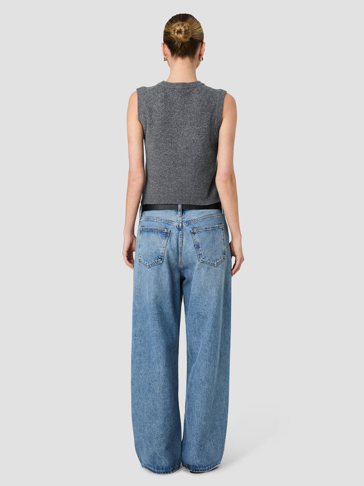 ALEYNA KNIT CONTRAST BUTTONS SLEEVELESS TOP VIEW 4 | New Arrivals ALEYNA KNIT CONTRAST BUTTONS SLEEVELESS TOP VIEW 4 | New Arrivals