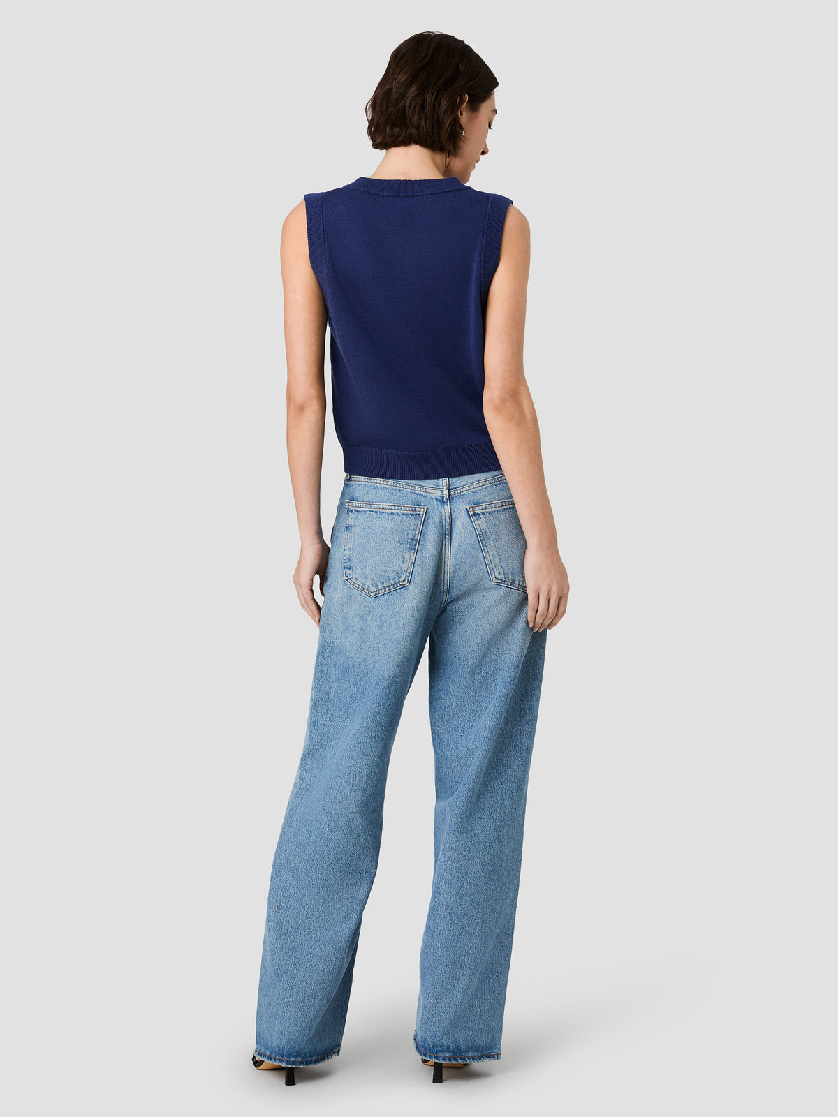 WILLA KNIT V-NECK VEST VIEW 3 | New Arrivals WILLA KNIT V-NECK VEST VIEW 3 | New Arrivals