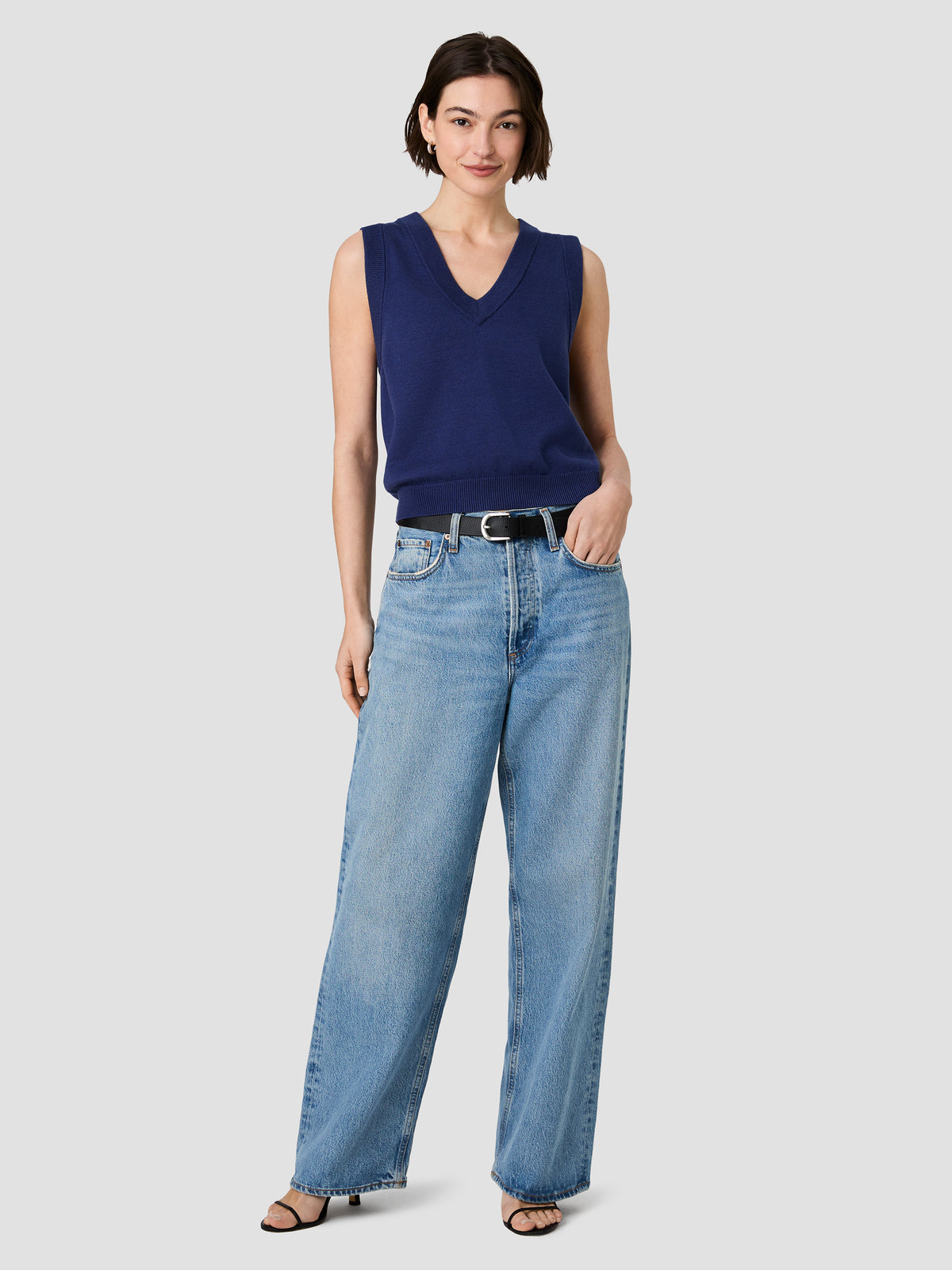 WILLA KNIT V-NECK VEST VIEW 5 | New Arrivals WILLA KNIT V-NECK VEST VIEW 5 | New Arrivals