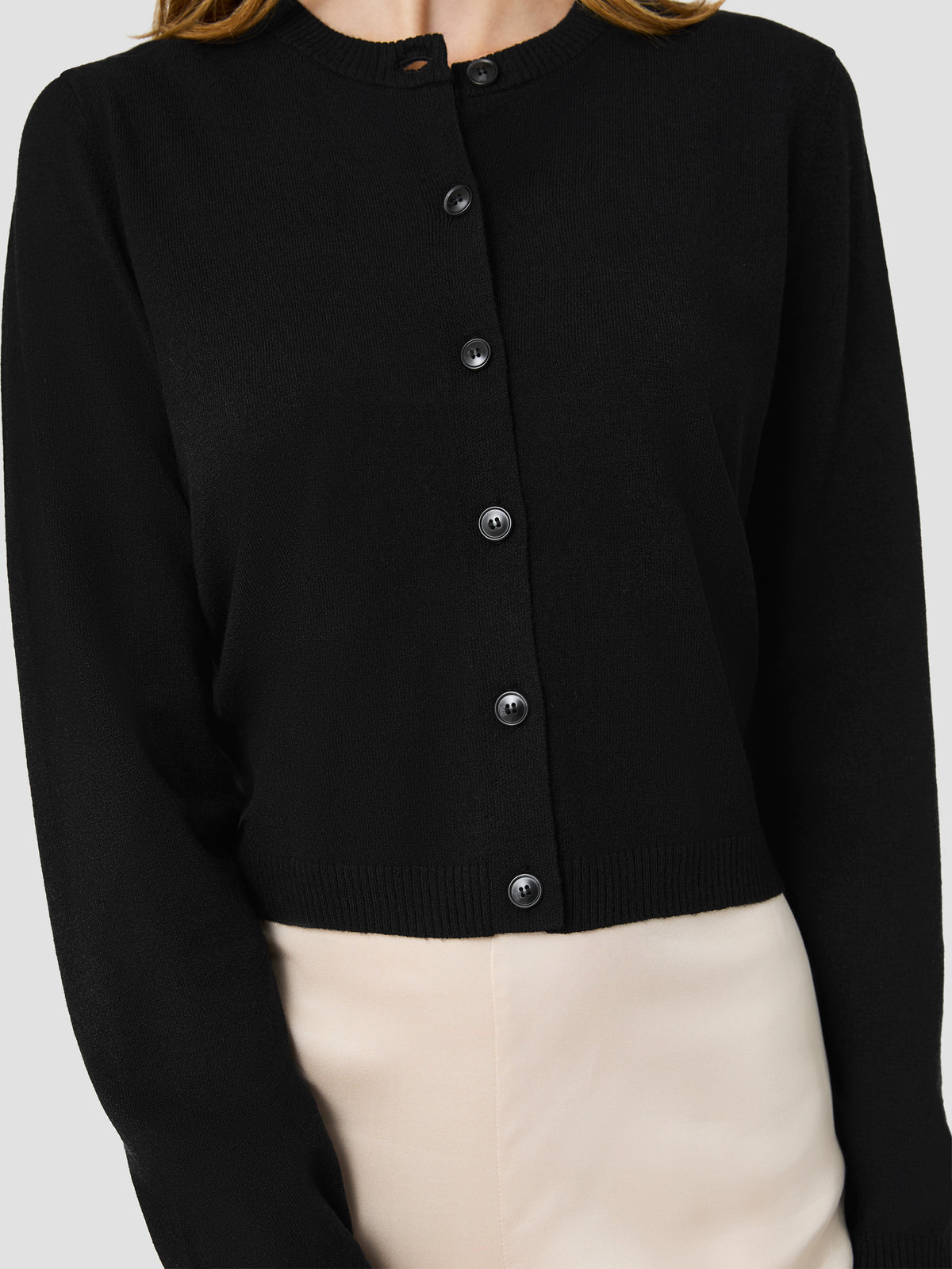 COSYSOFT FITTED CARDIGAN VIEW 4 | New Arrivals COSYSOFT FITTED CARDIGAN VIEW 4 | New Arrivals