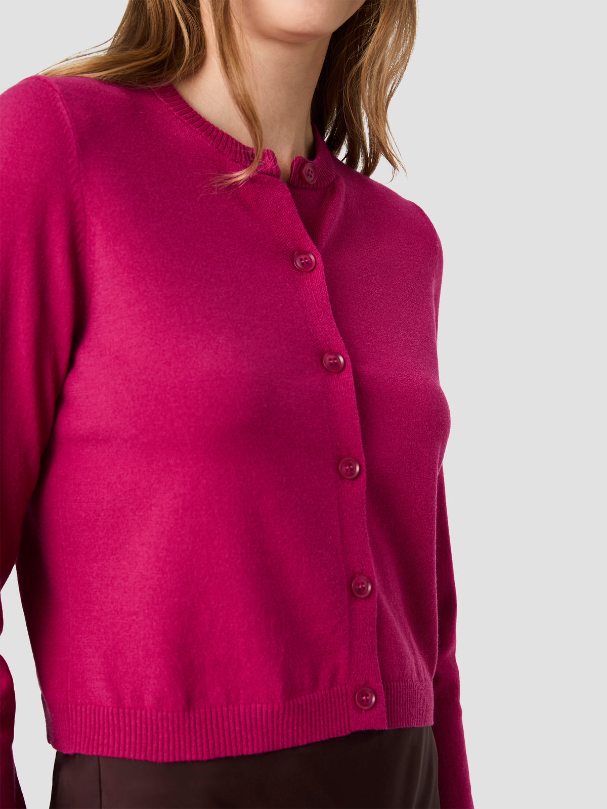 COSYSOFT FITTED CARDIGAN VIEW 3 | New Arrivals COSYSOFT FITTED CARDIGAN VIEW 3 | New Arrivals