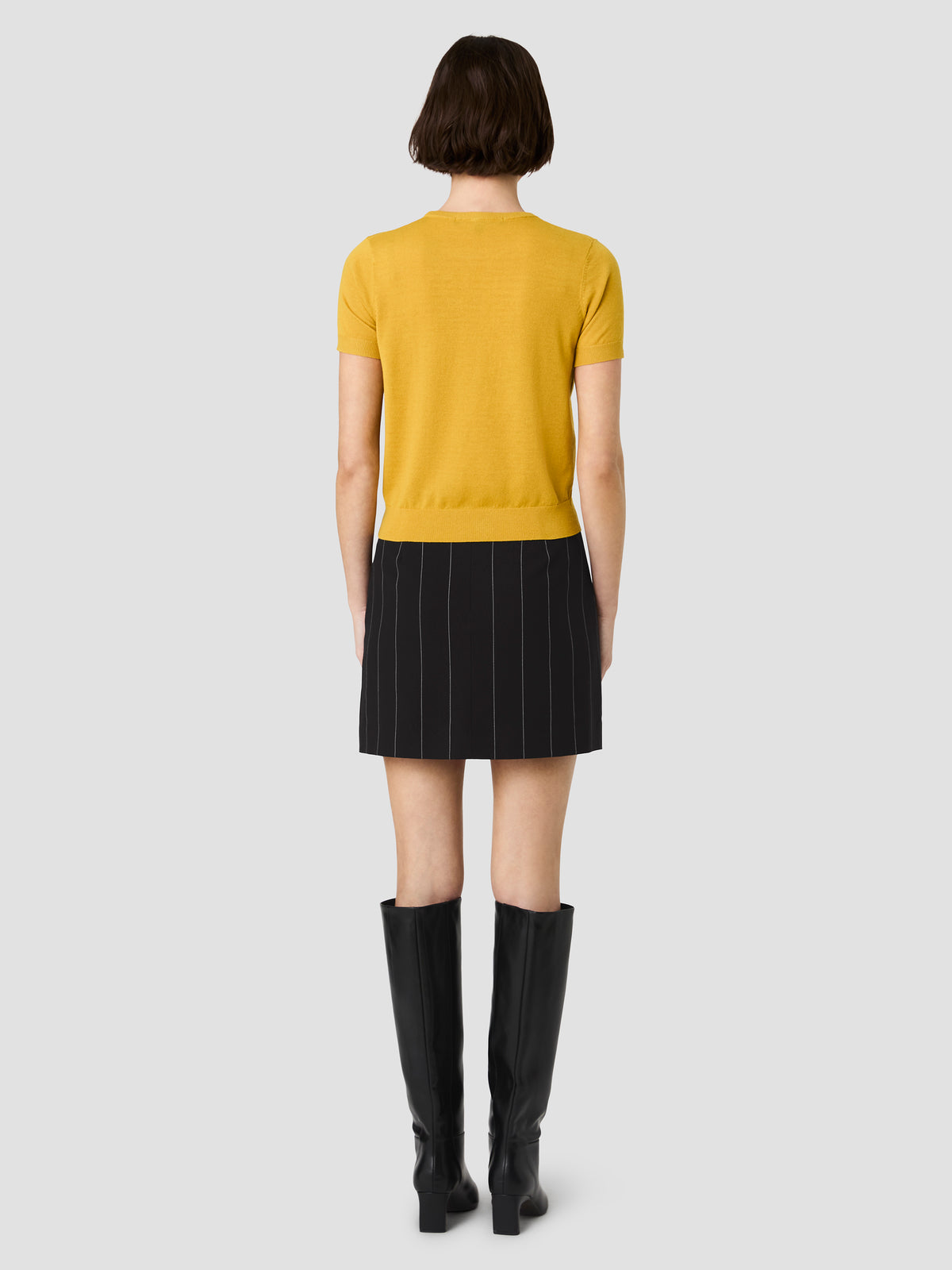 NOLA FINE KNIT SHORT SLEEVE SWEATER VIEW 4 | New Arrivals NOLA FINE KNIT SHORT SLEEVE SWEATER VIEW 4 | New Arrivals