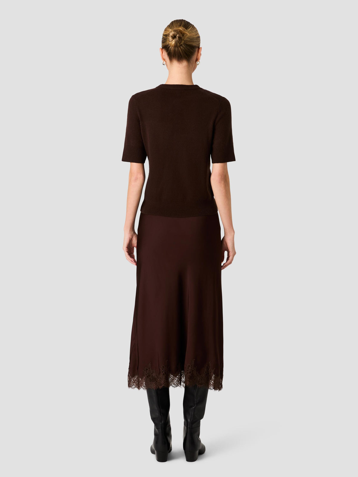BABYSOFT MARGO SHORT SLEEVE SWEATER VIEW 5 | The Layering Shop BABYSOFT MARGO SHORT SLEEVE SWEATER VIEW 5 | The Layering Shop