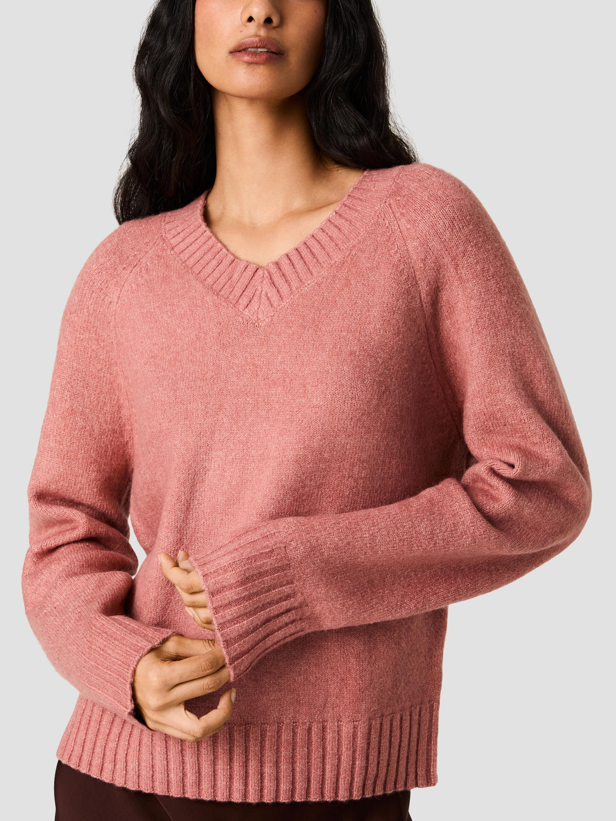 SUZIE V-NECK SWEATER VIEW 3 SUZIE V-NECK SWEATER VIEW 3