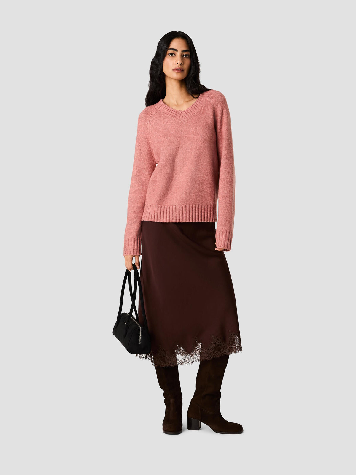 SUZIE V-NECK SWEATER VIEW 1 SUZIE V-NECK SWEATER VIEW 1