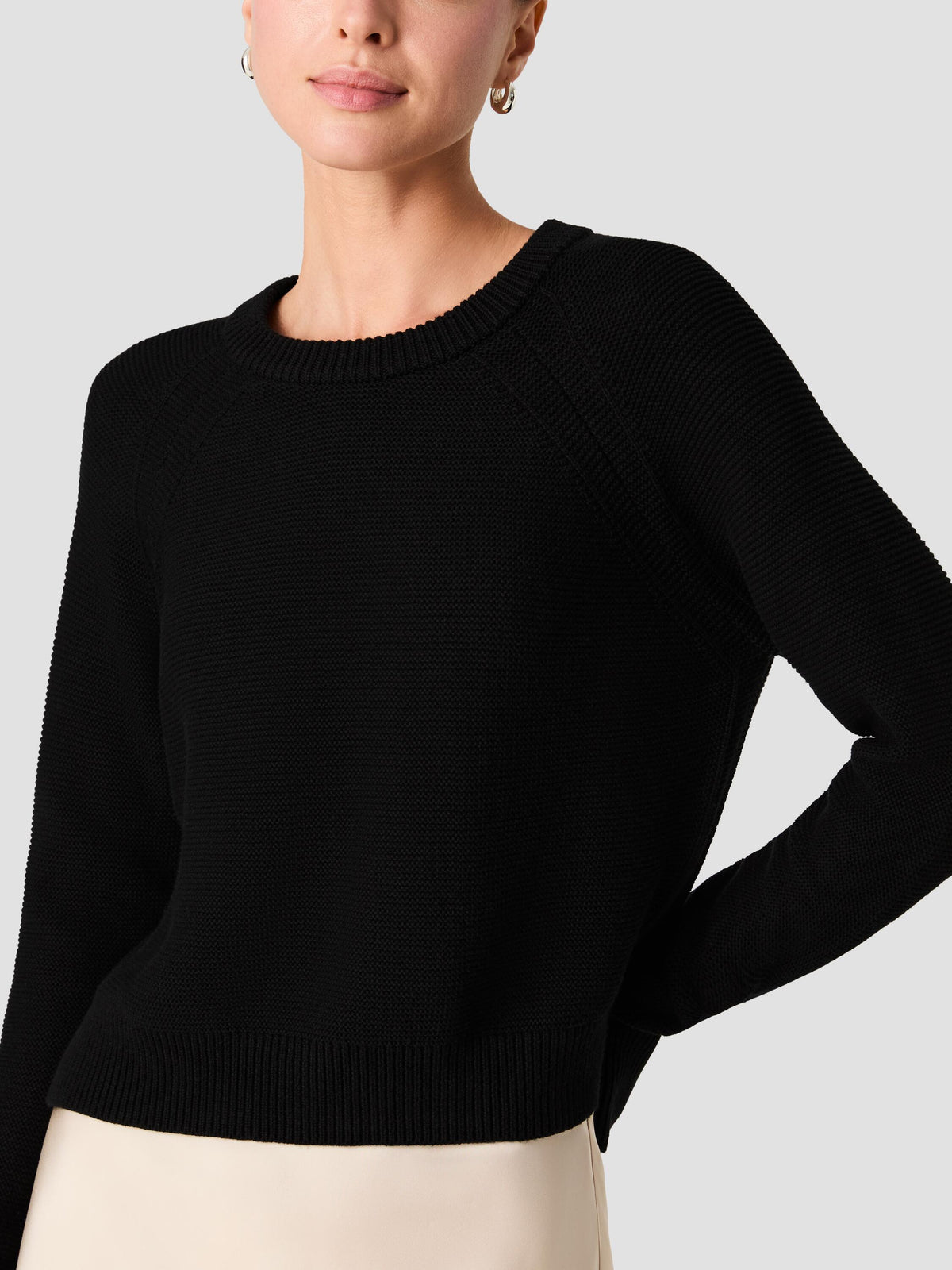 MOZART CREW NECK SWEATER VIEW 3 | The Layering Shop MOZART CREW NECK SWEATER VIEW 3 | The Layering Shop