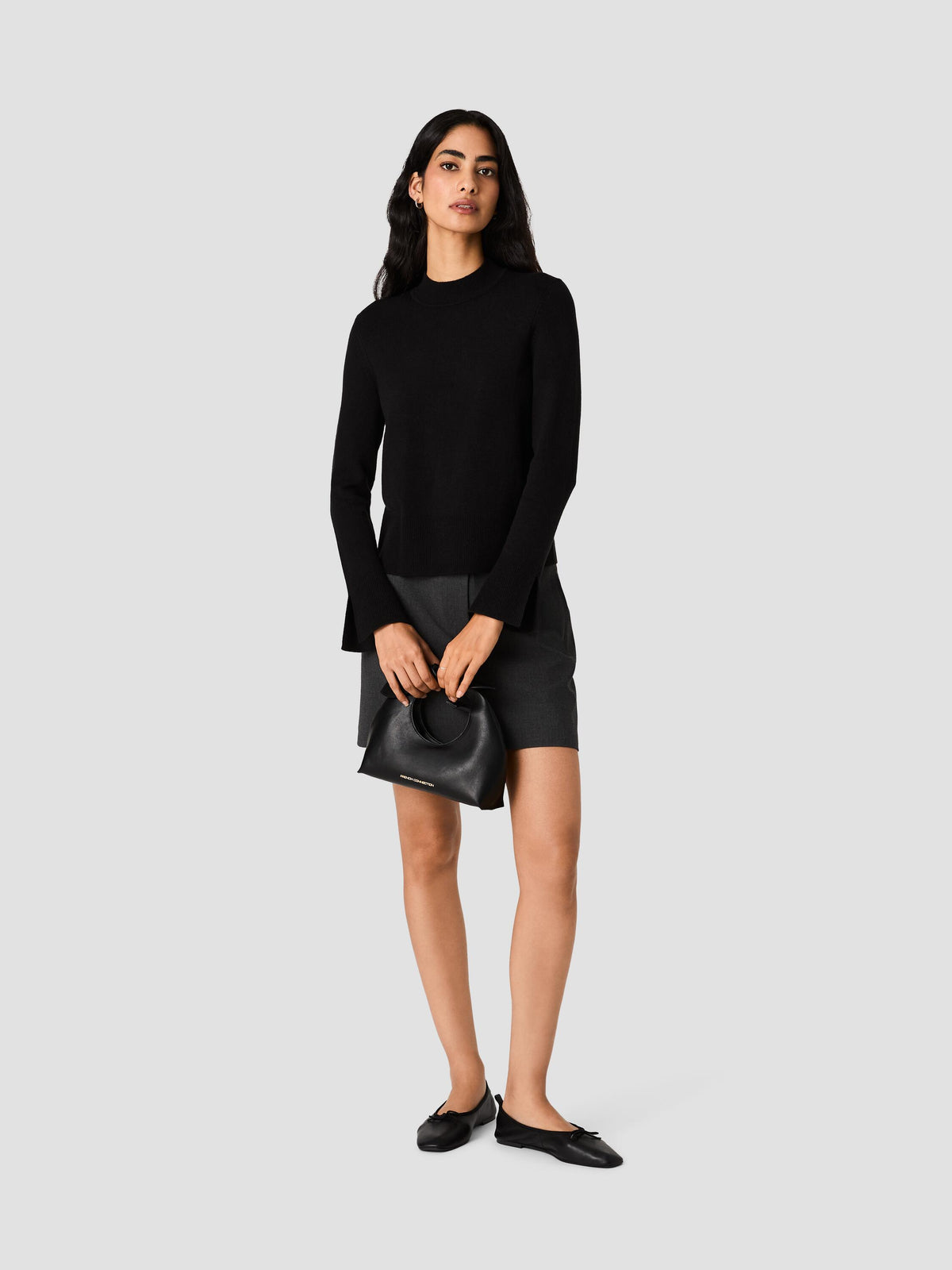 BABYSOFT HIGH NECK SWEATER VIEW 2 | The Layering Shop BABYSOFT HIGH NECK SWEATER VIEW 2 | The Layering Shop