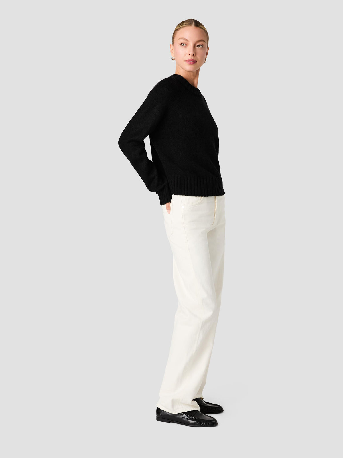 SUZIE CREW NECK SWEATER VIEW 4 SUZIE CREW NECK SWEATER VIEW 4