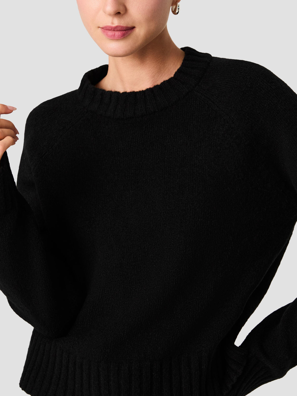 SUZIE CREW NECK SWEATER VIEW 3 SUZIE CREW NECK SWEATER VIEW 3