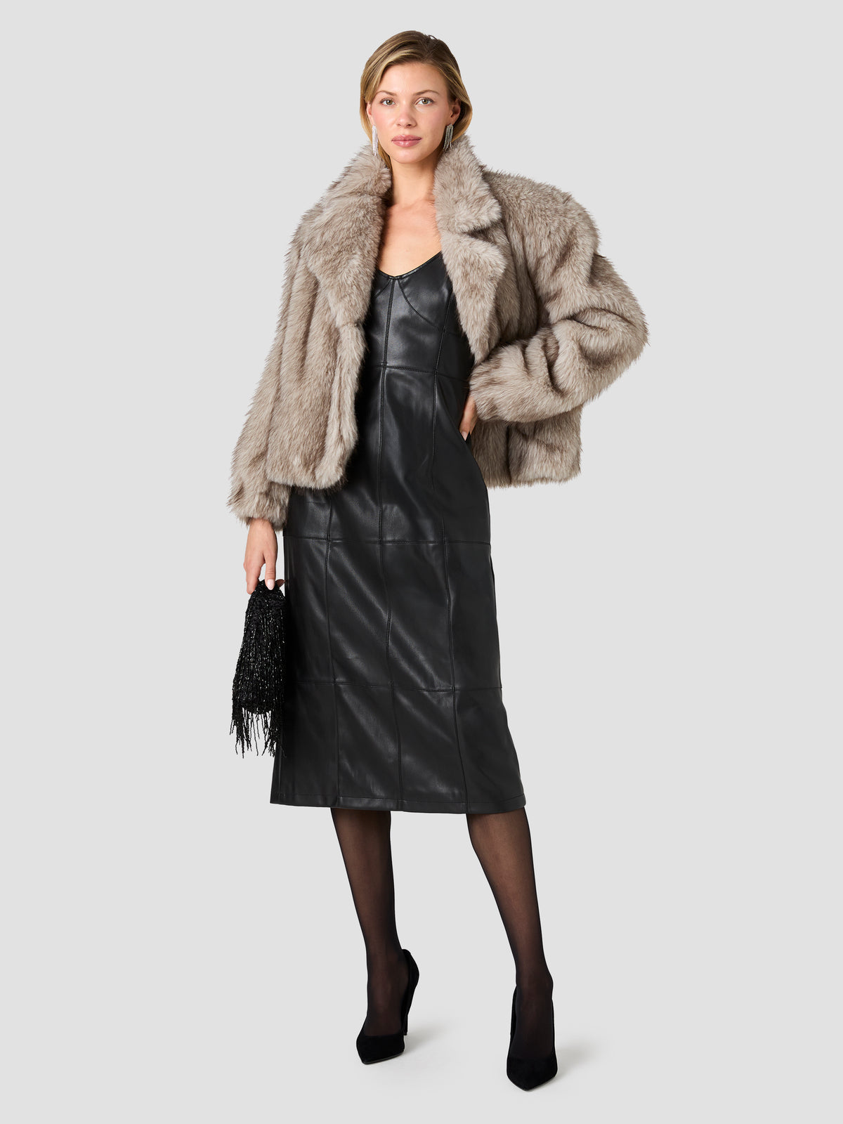 ELIO FAUX FUR OVERSIZED JACKET View 1 | Products ELIO FAUX FUR OVERSIZED JACKET View 1 | Products
