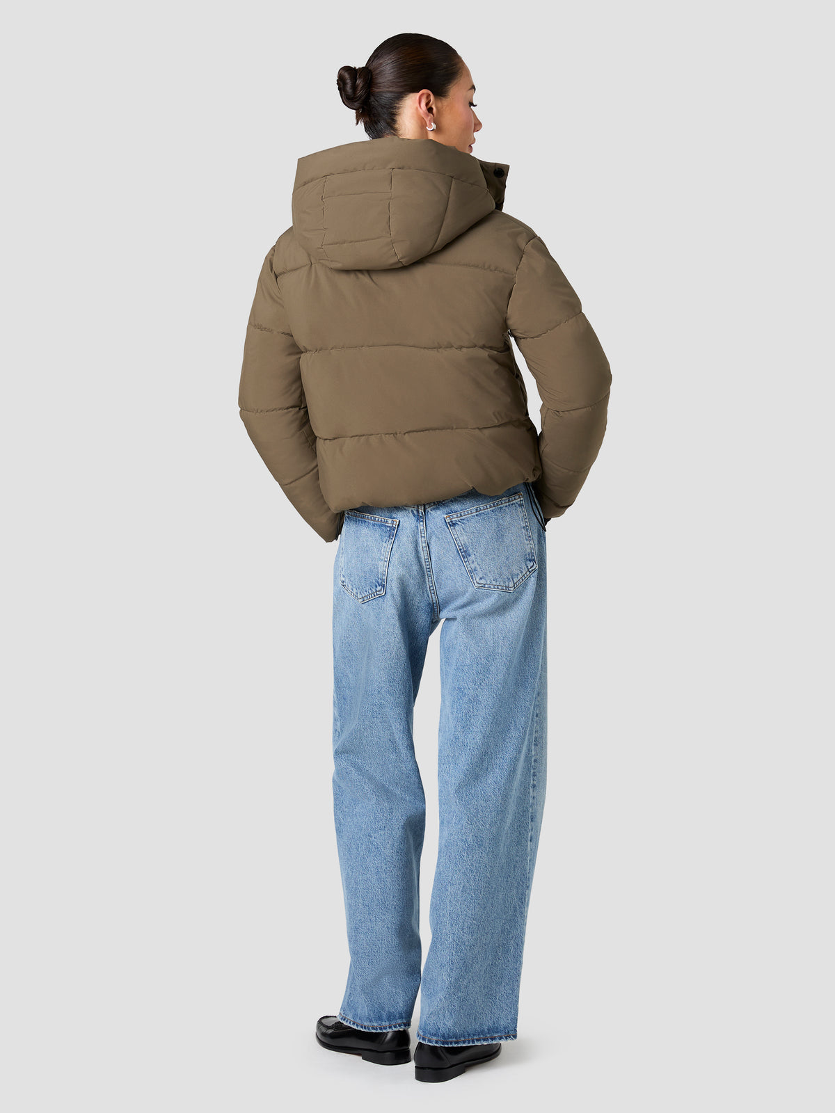 CAMDEN CONTRAST PUFFER JACKET VIEW 3 | Women's Shop All CAMDEN CONTRAST PUFFER JACKET VIEW 3 | Women's Shop All
