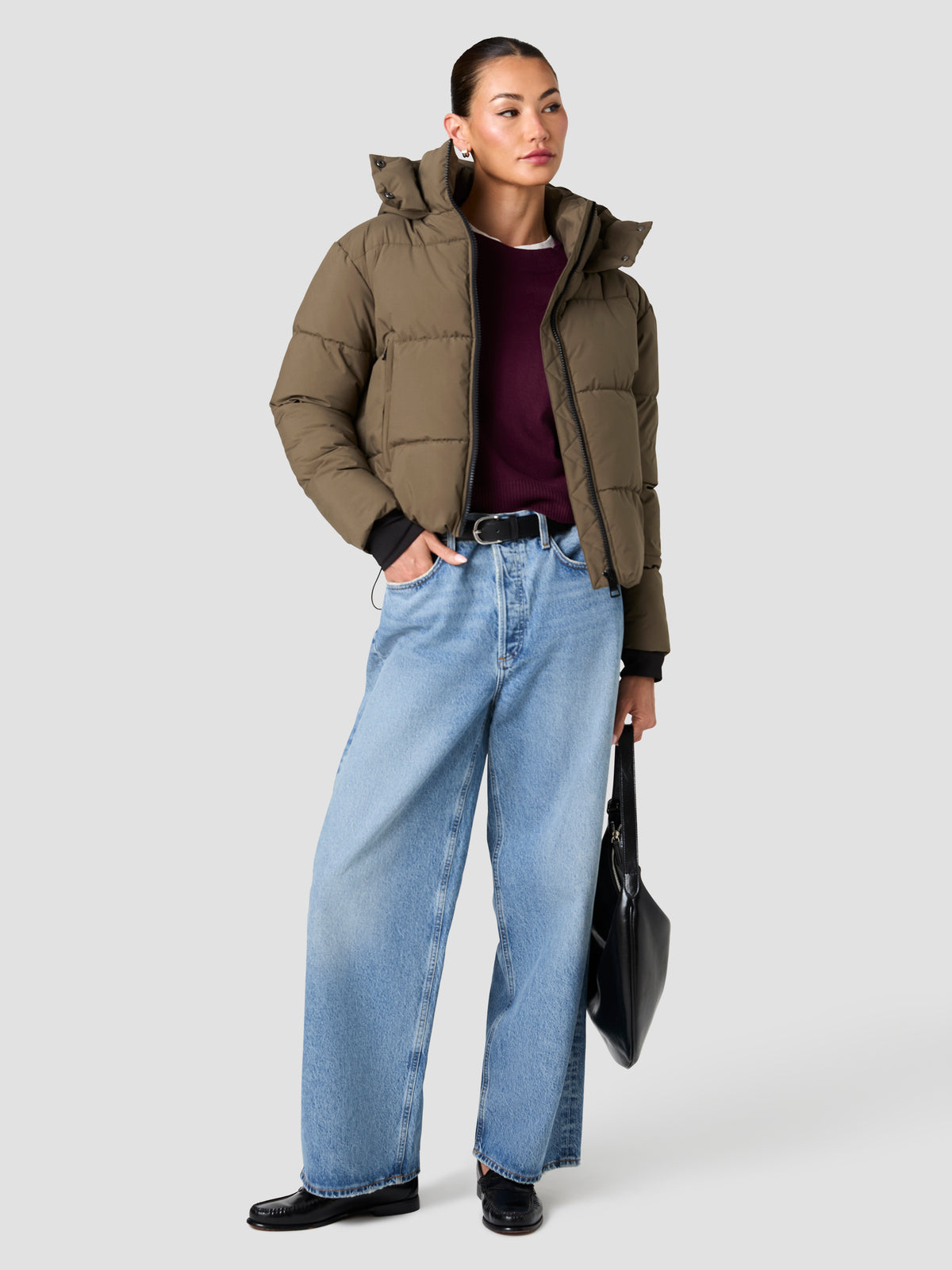 CAMDEN CONTRAST PUFFER JACKET VIEW 1 | Women's Shop All CAMDEN CONTRAST PUFFER JACKET VIEW 1 | Women's Shop All
