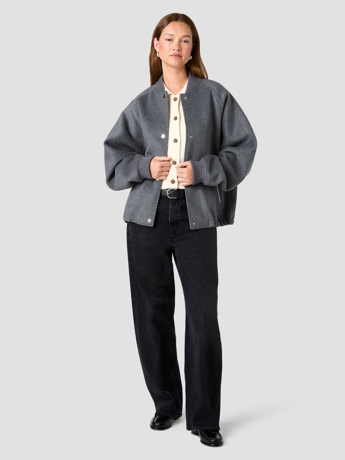WEMBLEY OVERSIZED VARSITY JACKET VIEW 3 WEMBLEY OVERSIZED VARSITY JACKET VIEW 3