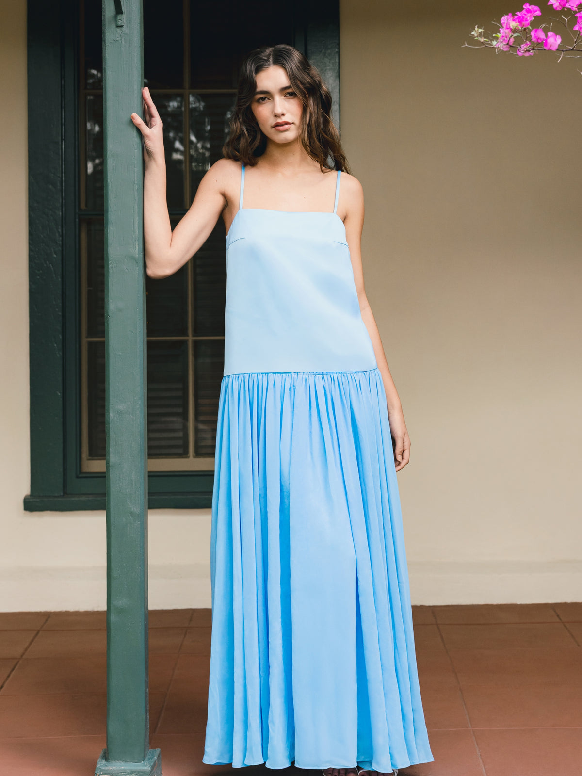 Marina Silky Maxi Dress