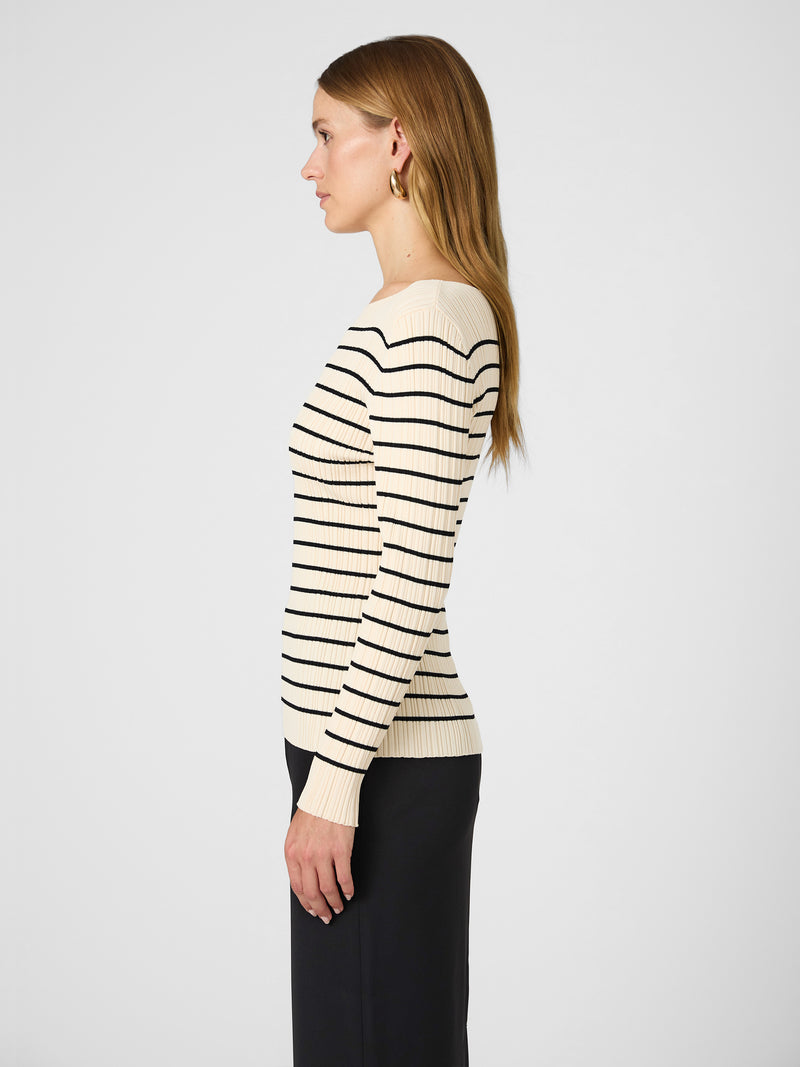 French connection striped sweater deals