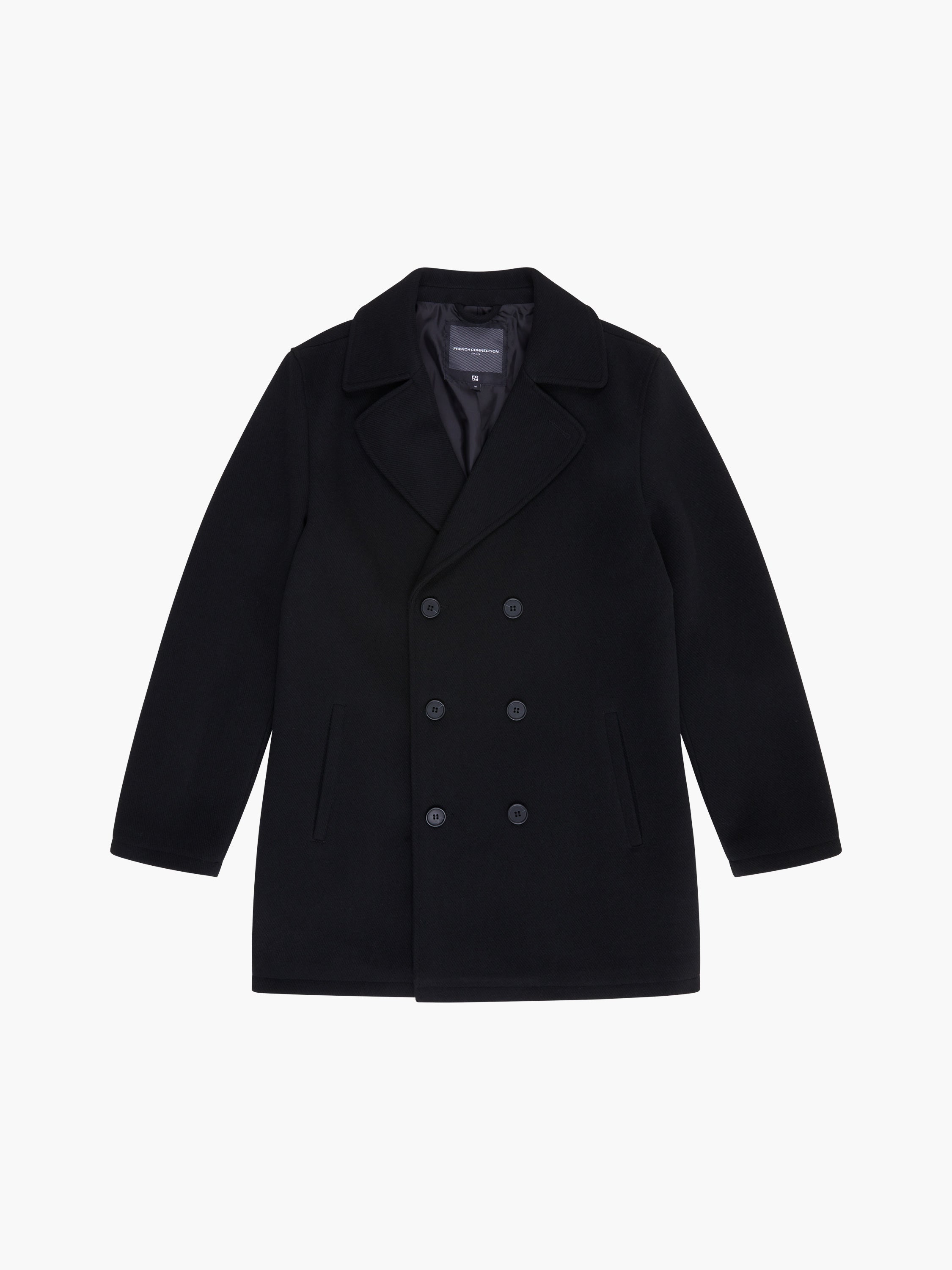 Pea Coat Black | French Connection US