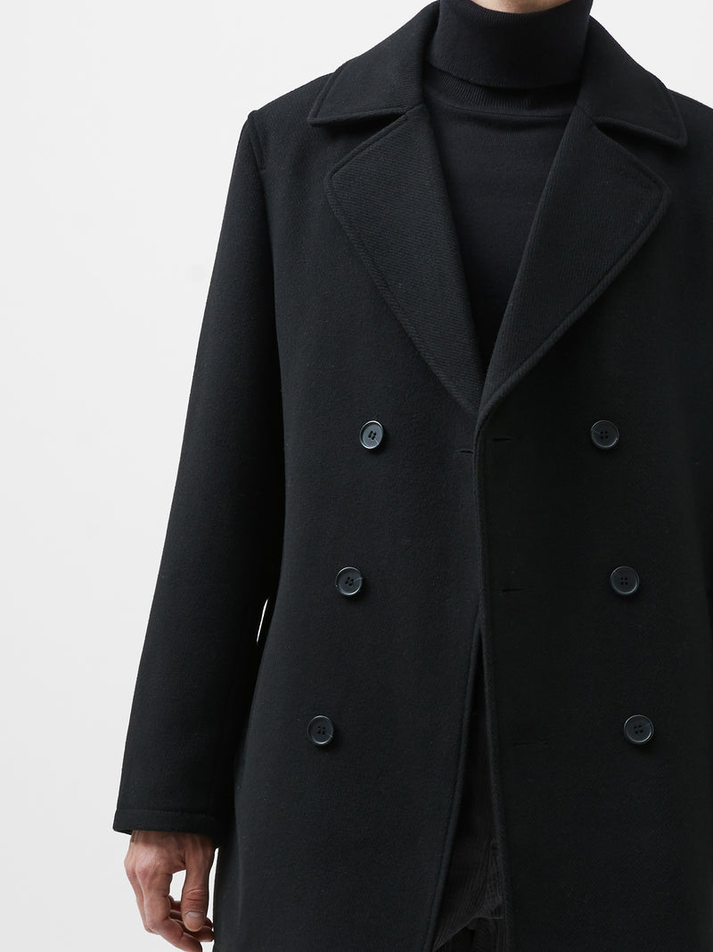 Pea Coat Black | French Connection US Pea Coat Black | French Connection US