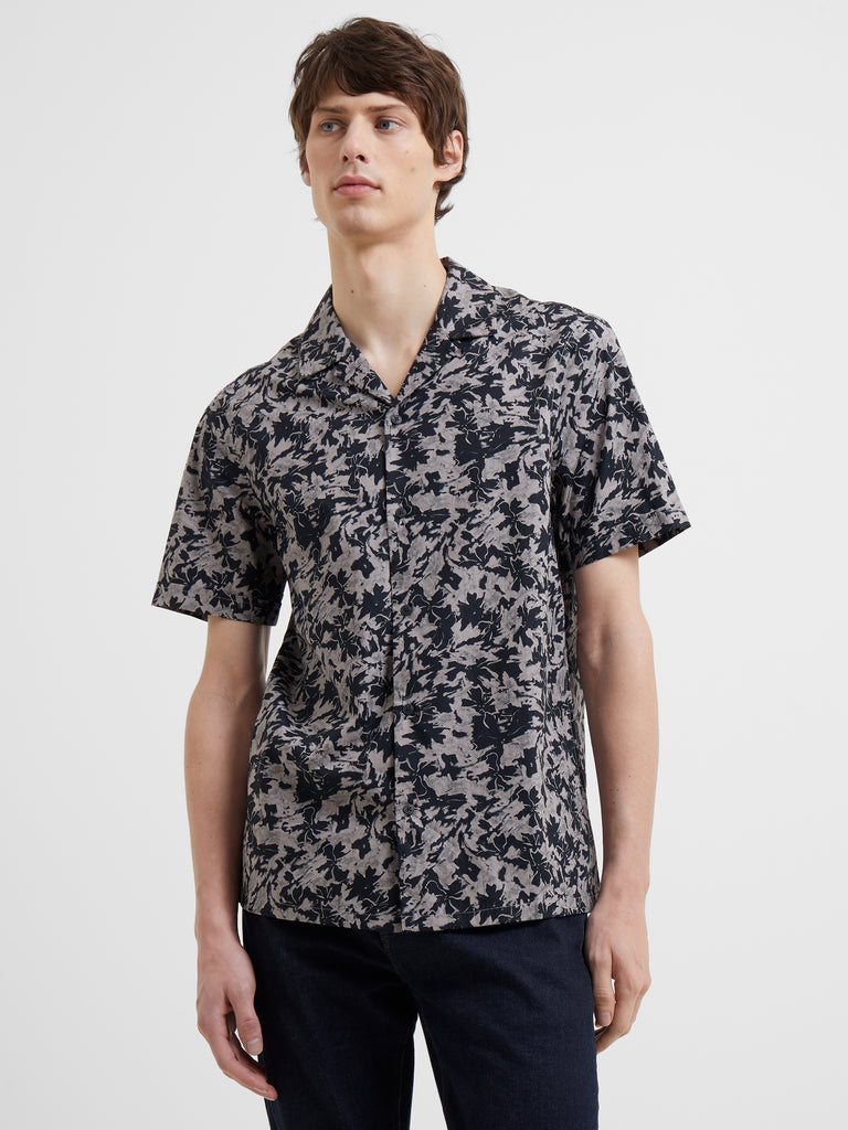 Fistral Cotton Shirt Black Onyx | French Connection US
