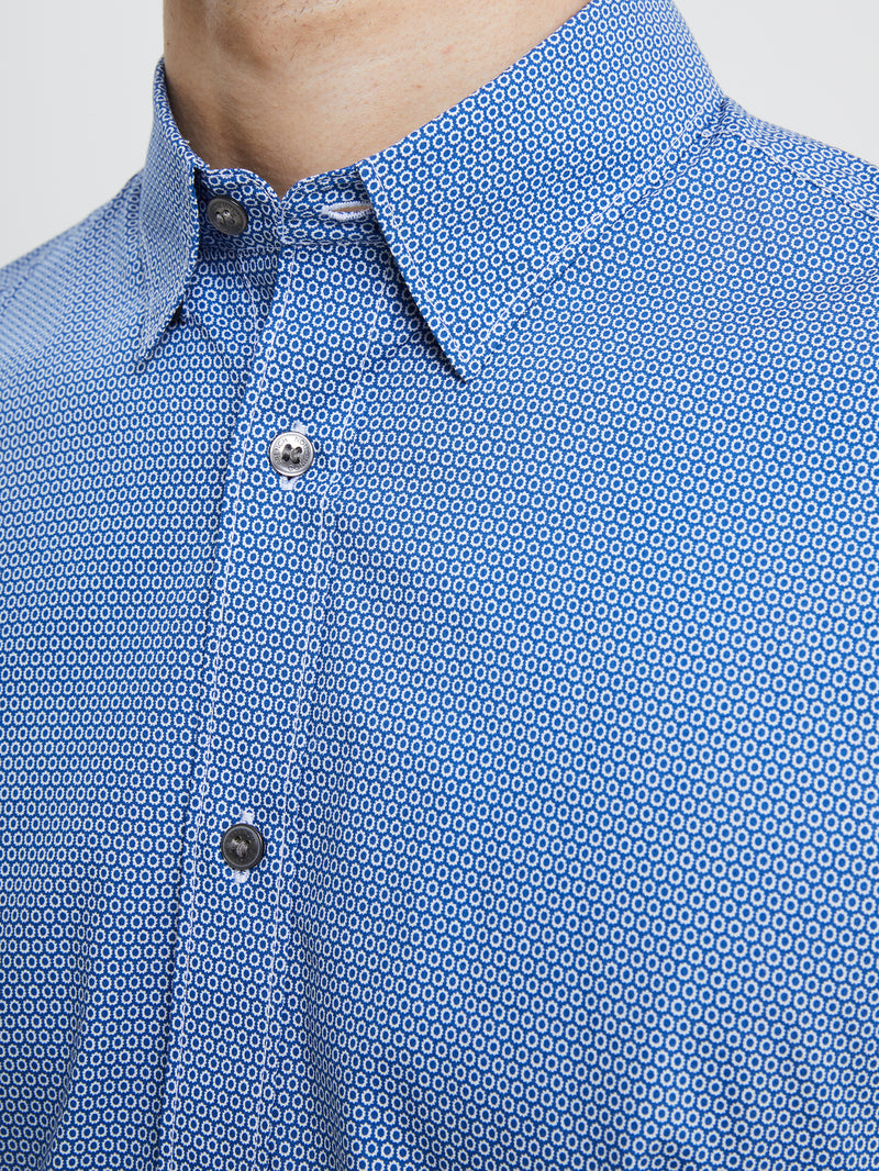 Premium Floral Button Down Shirt Blue | French Connection US