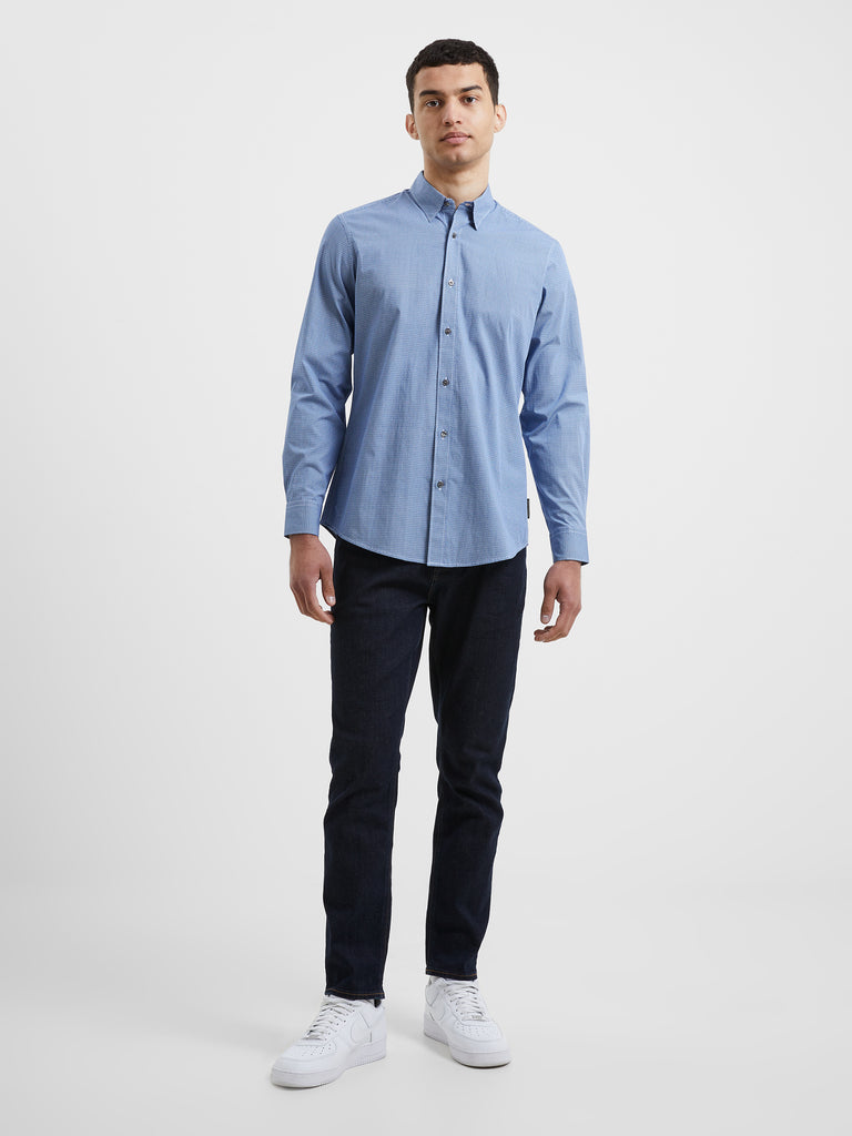 Premium Floral Button Down Shirt Blue | French Connection US