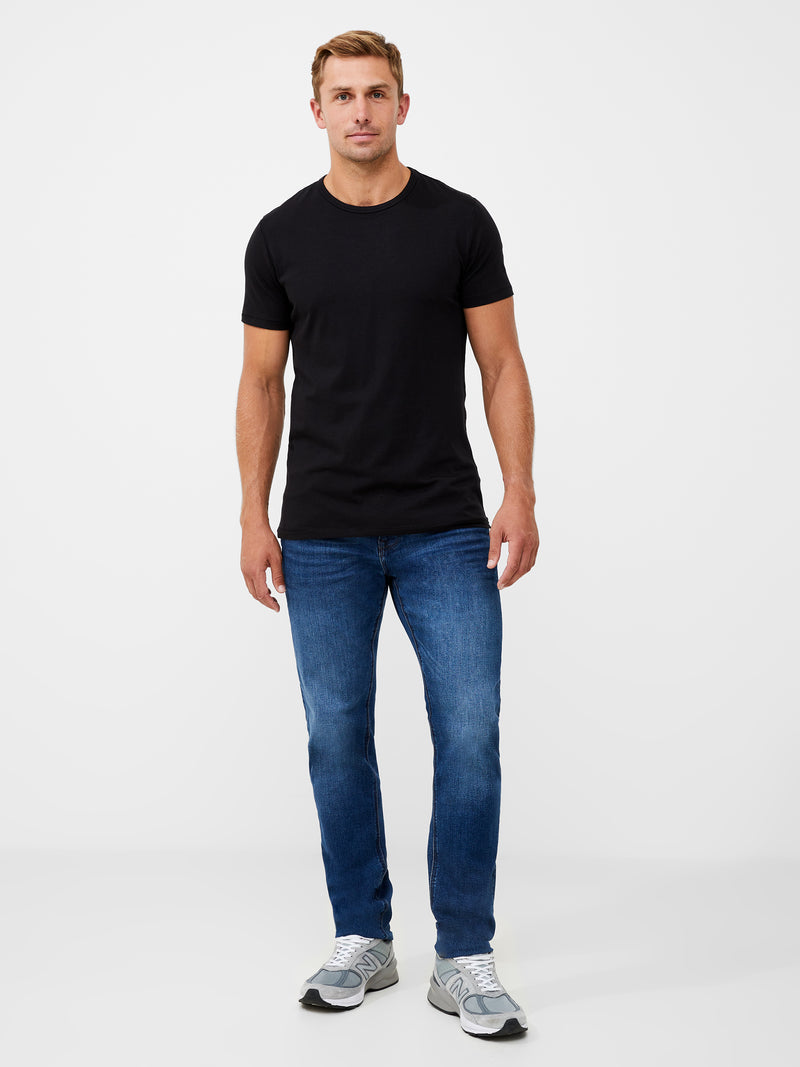 Crew T-Shirt Black | French Connection US