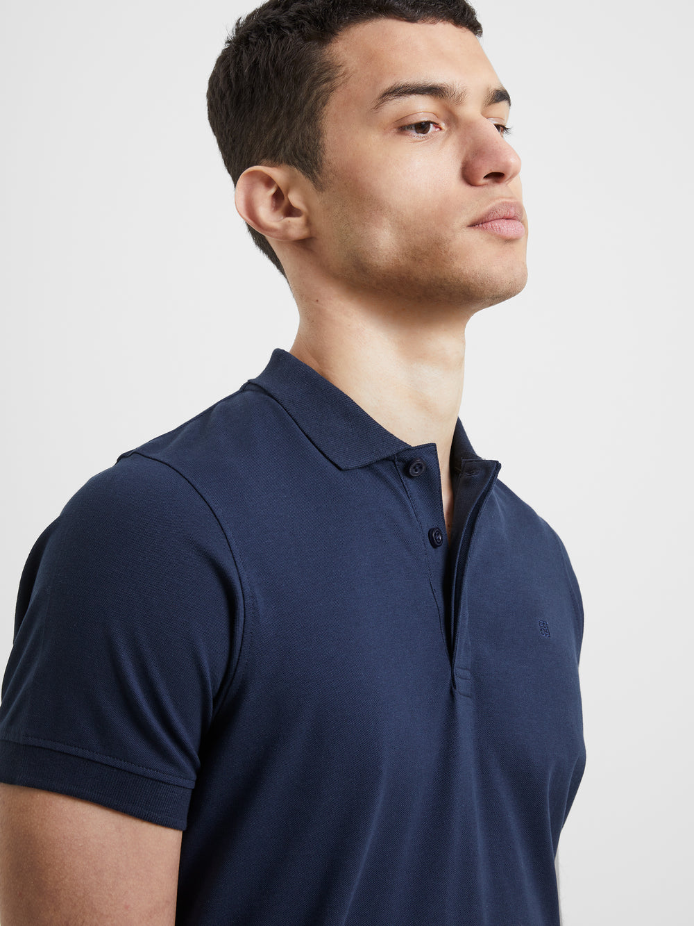 Danaforth Polo Shirt Blue Nights | French Connection US