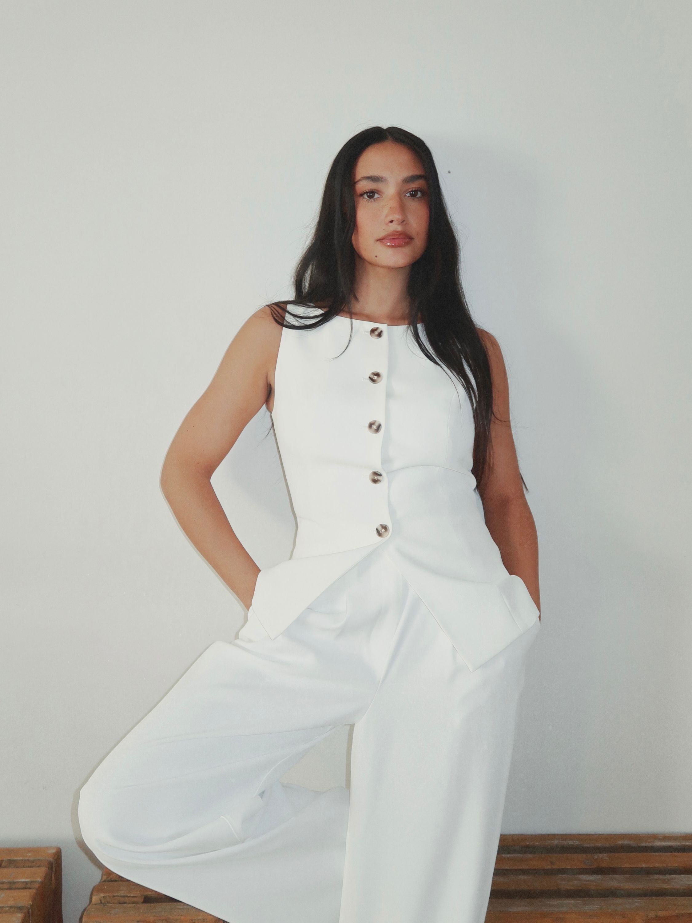 Harry Suiting Waistcoat Top