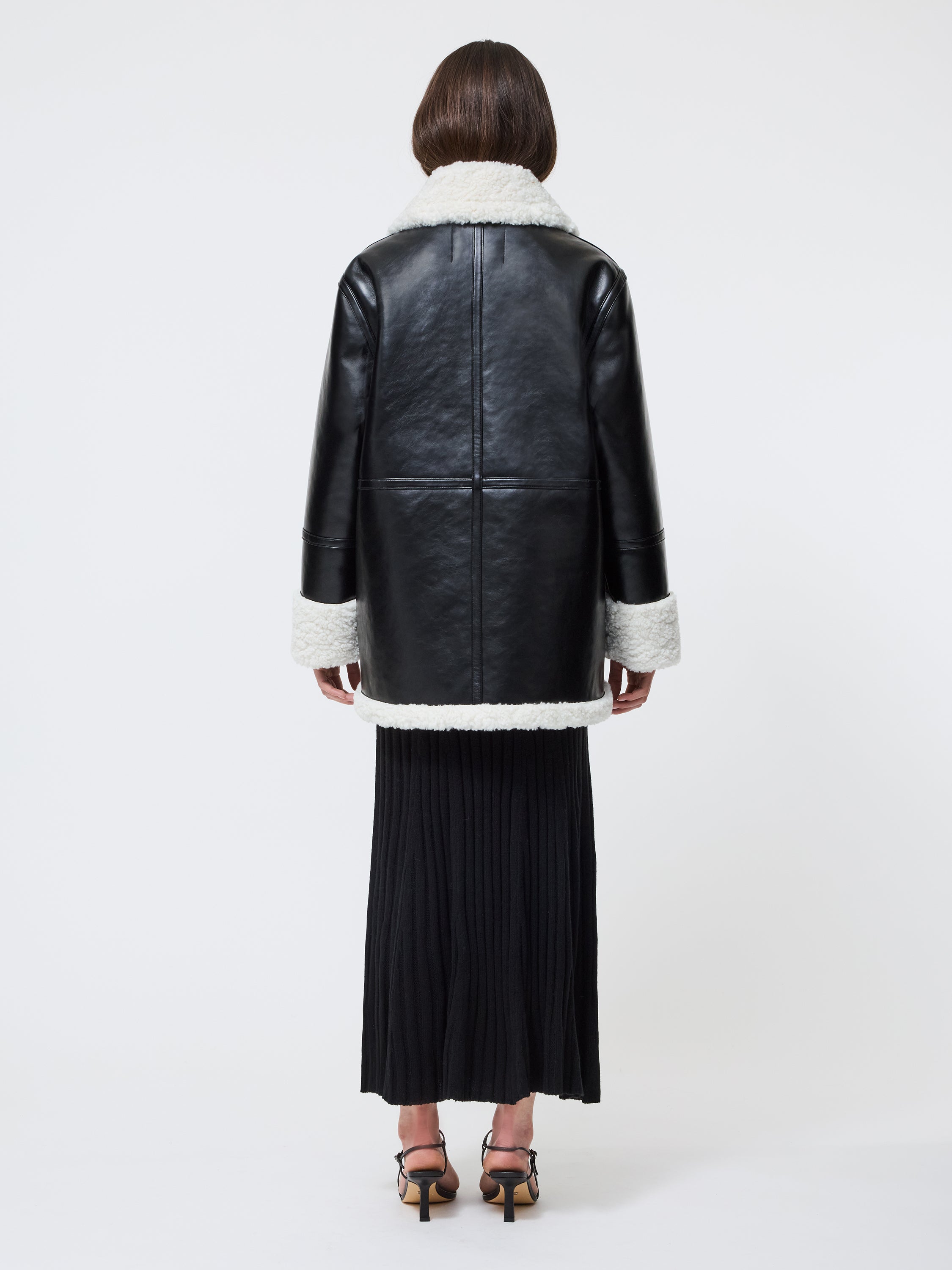 Ajani Vegan Shearling Coat