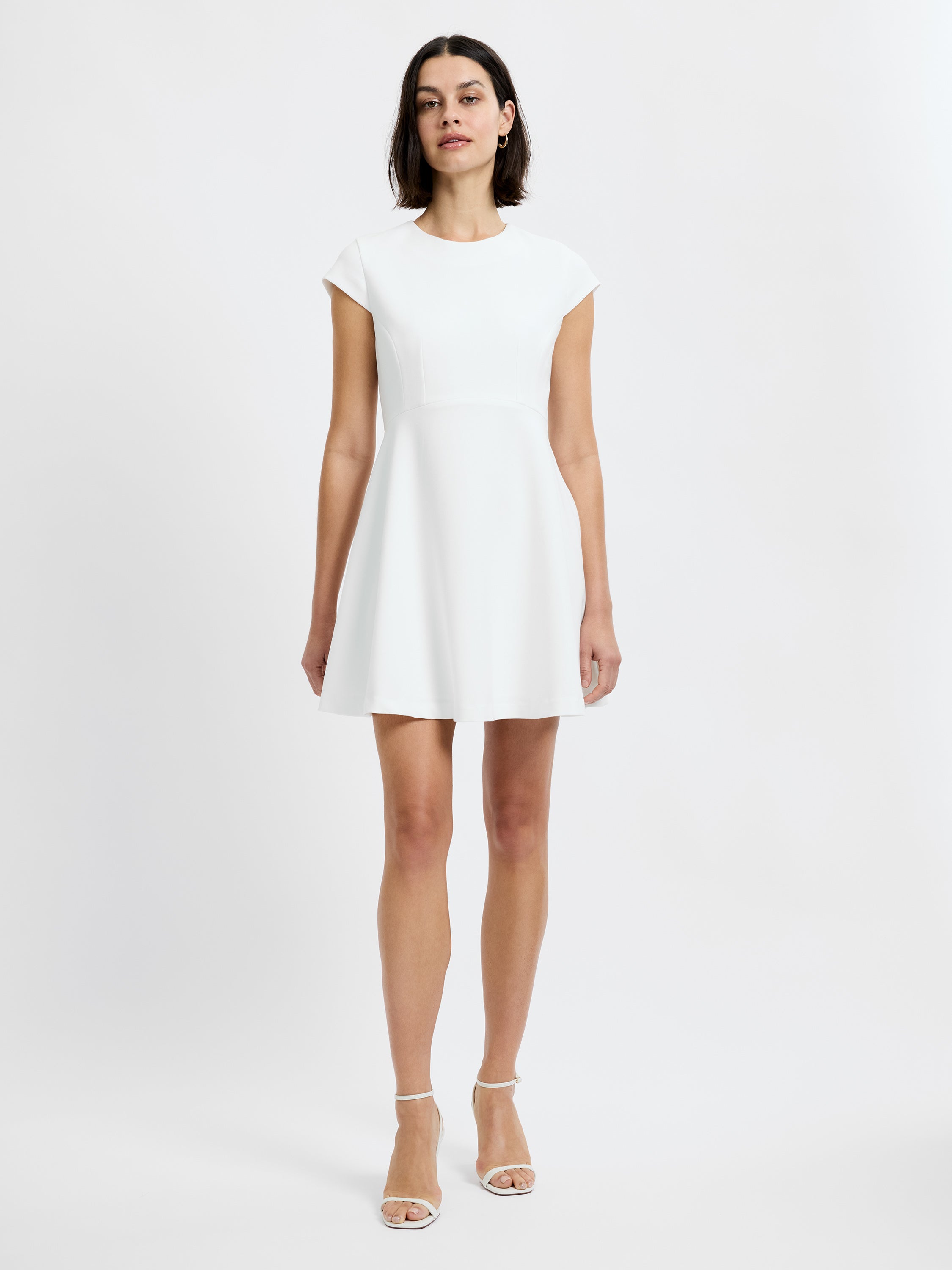 WHISPER CAP SLEEVE MINI DRESS VIEW 5