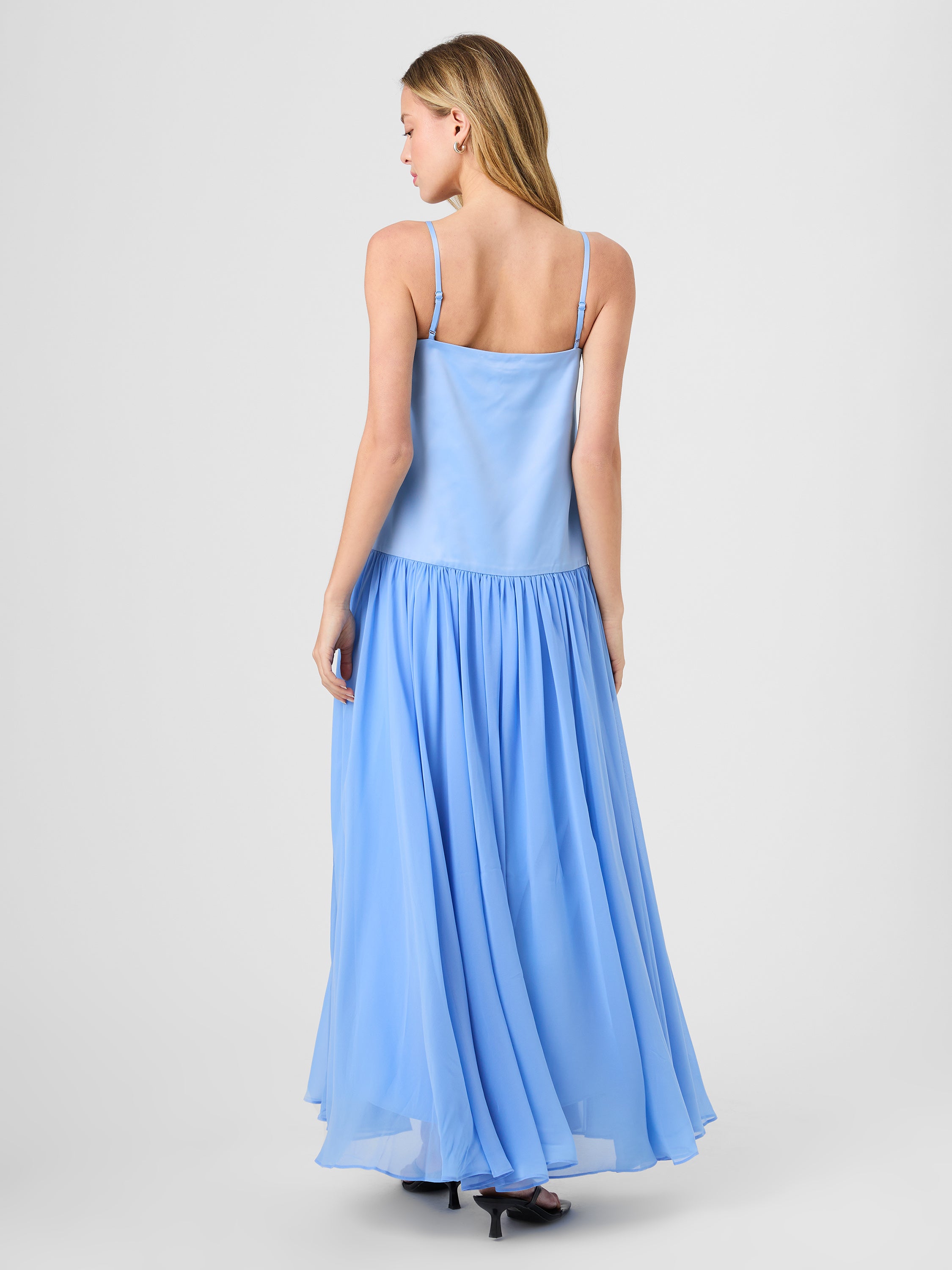 MARINA SILKY MAXI DRESS VIEW 6 | Sale
