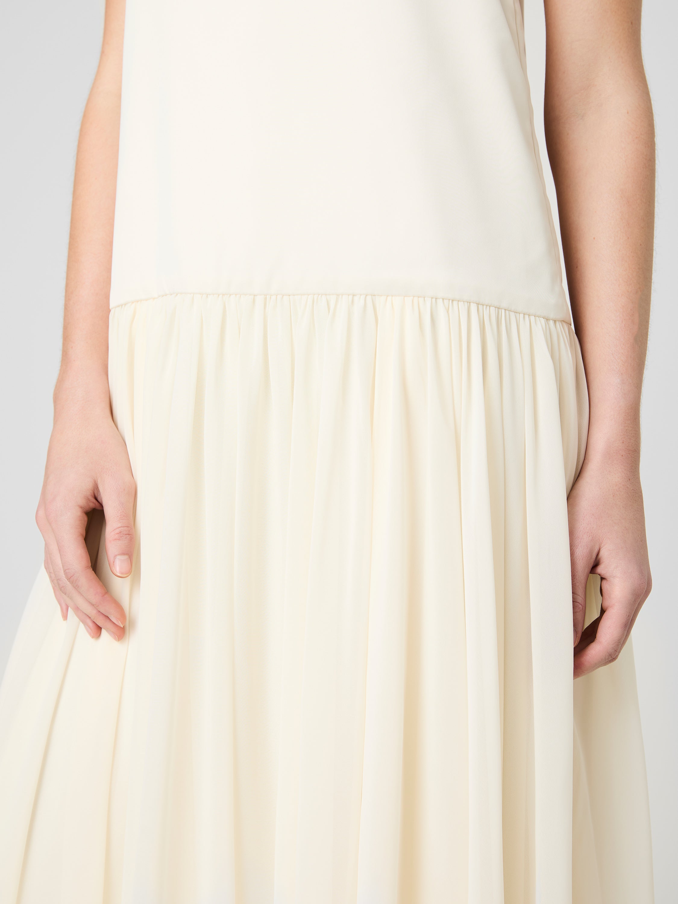 MARINA SILKY MAXI DRESS VIEW 3 | Sale