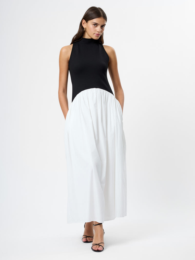 Ponte Combo Maxi Dress