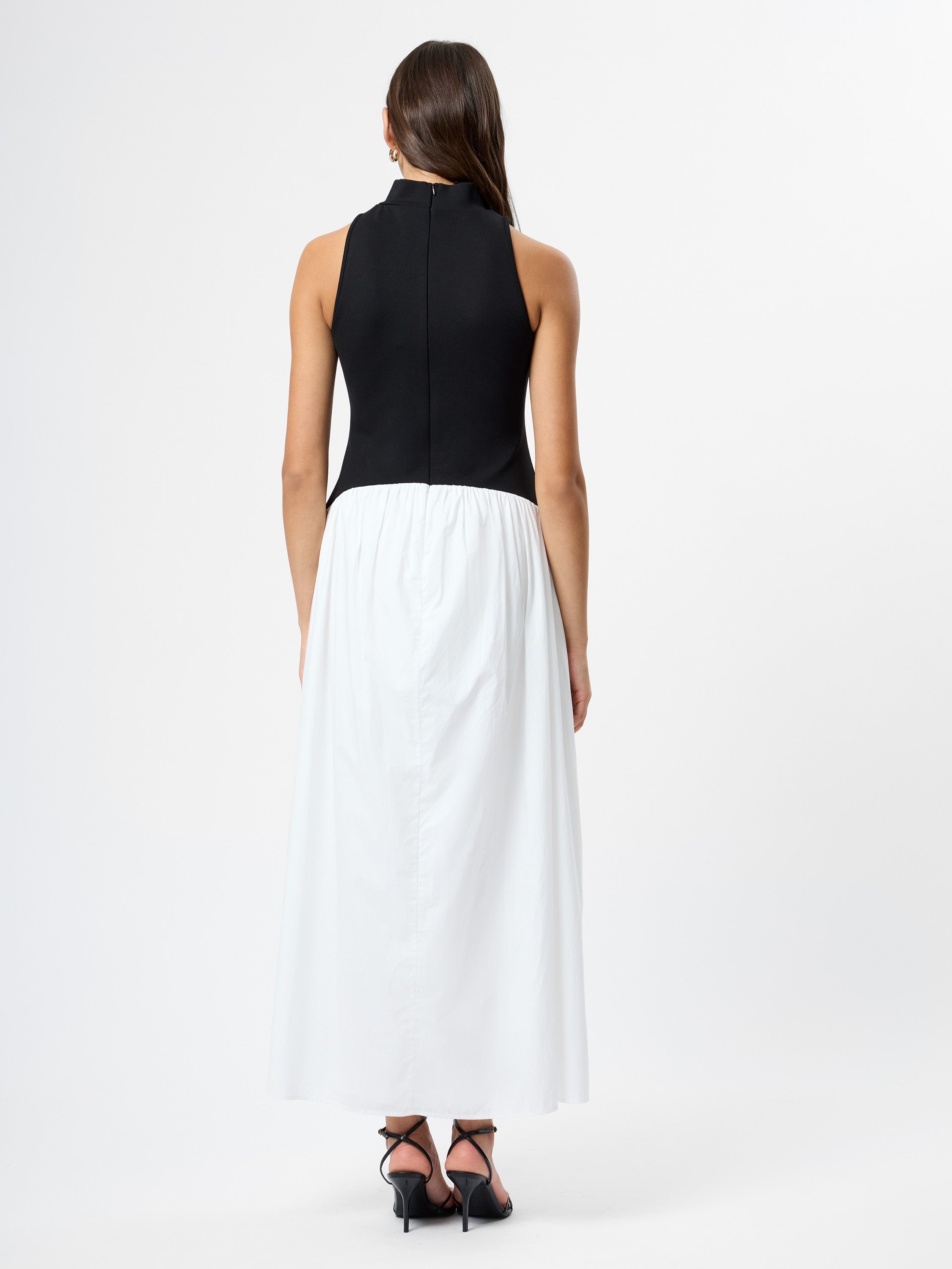 Ponte Combo Maxi Dress
