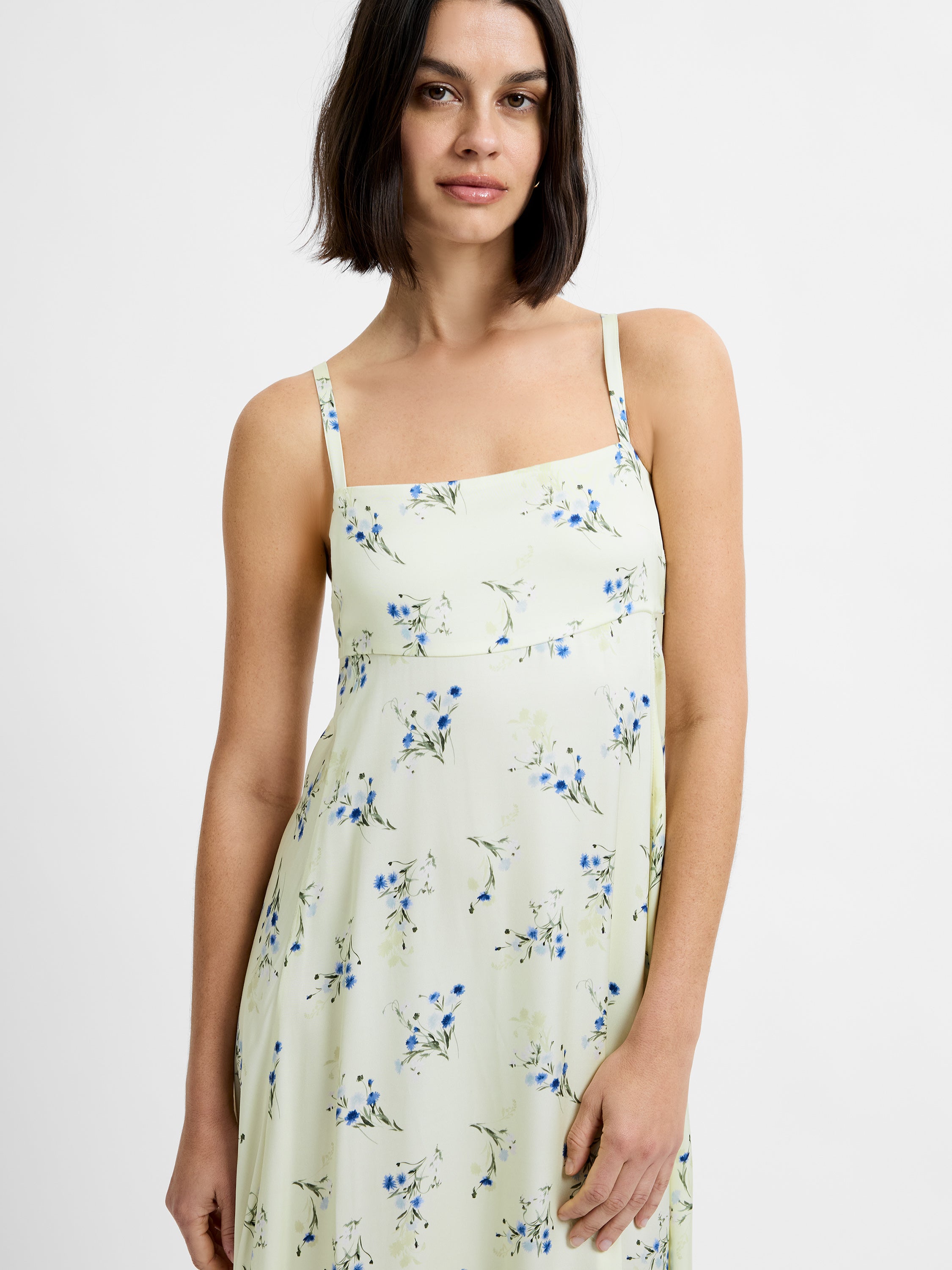 ENNIS SATIN HARPER FLEUR MAXI DRESS VIEW 5 | Sale