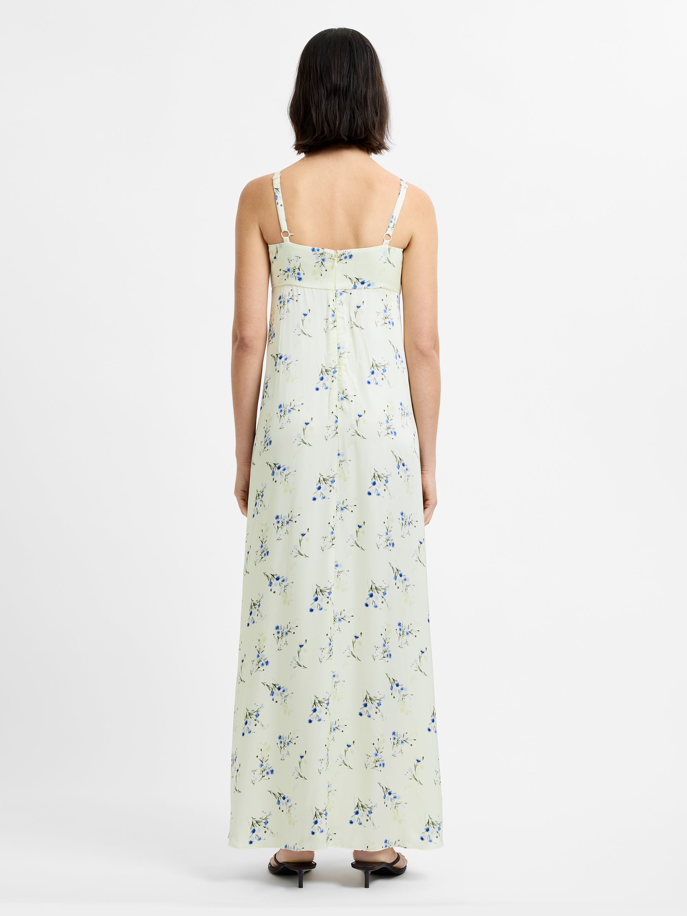 ENNIS SATIN HARPER FLEUR MAXI DRESS VIEW 7 | Sale