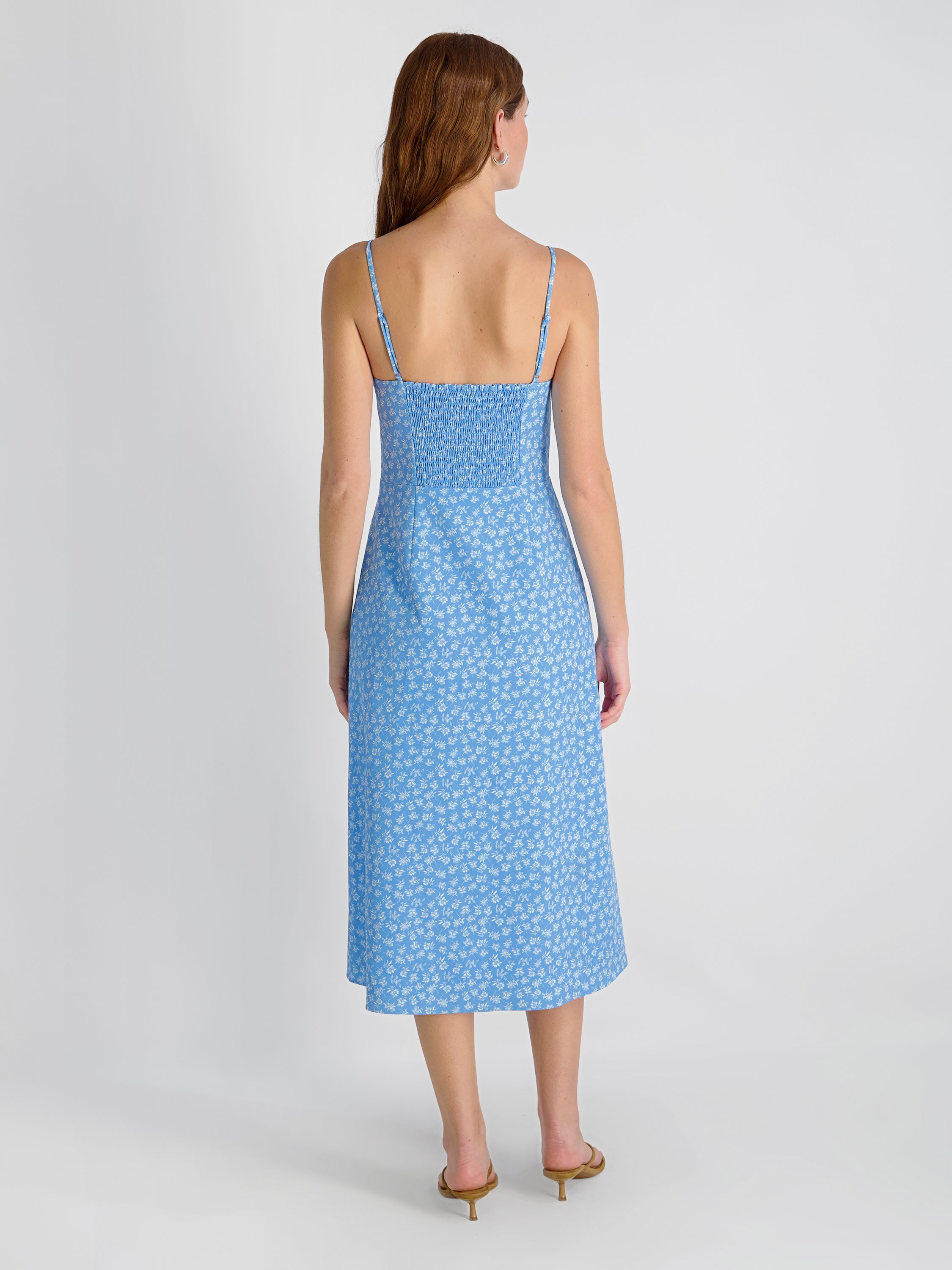 STACEY FLEUR ECHO CREPE STRAPPY DRESS VIEW 3