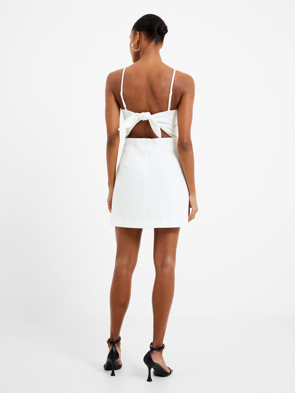 French connection whisper cheap light sweetheart mini dress